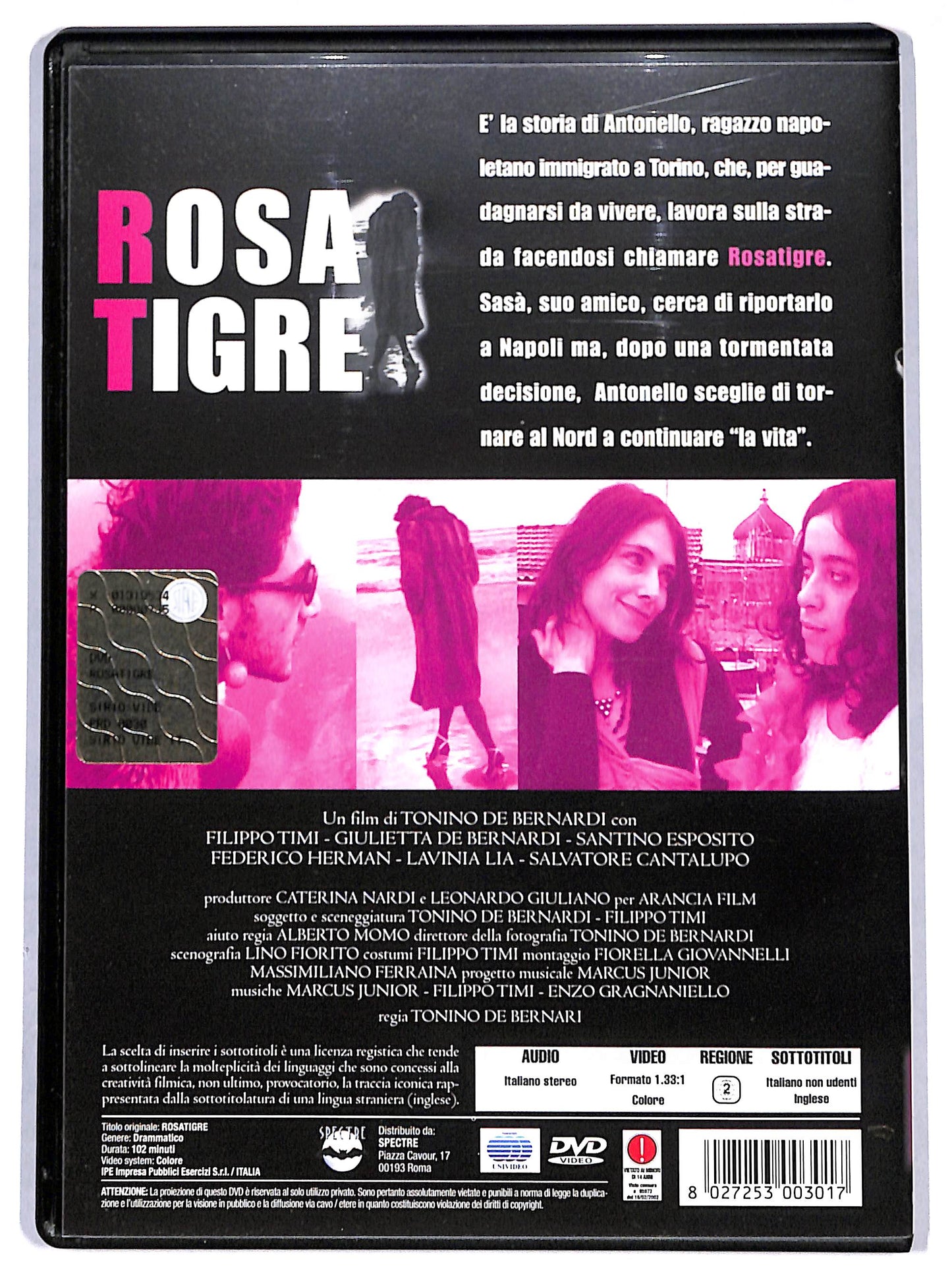 EBOND rosa tigre DVD D693028