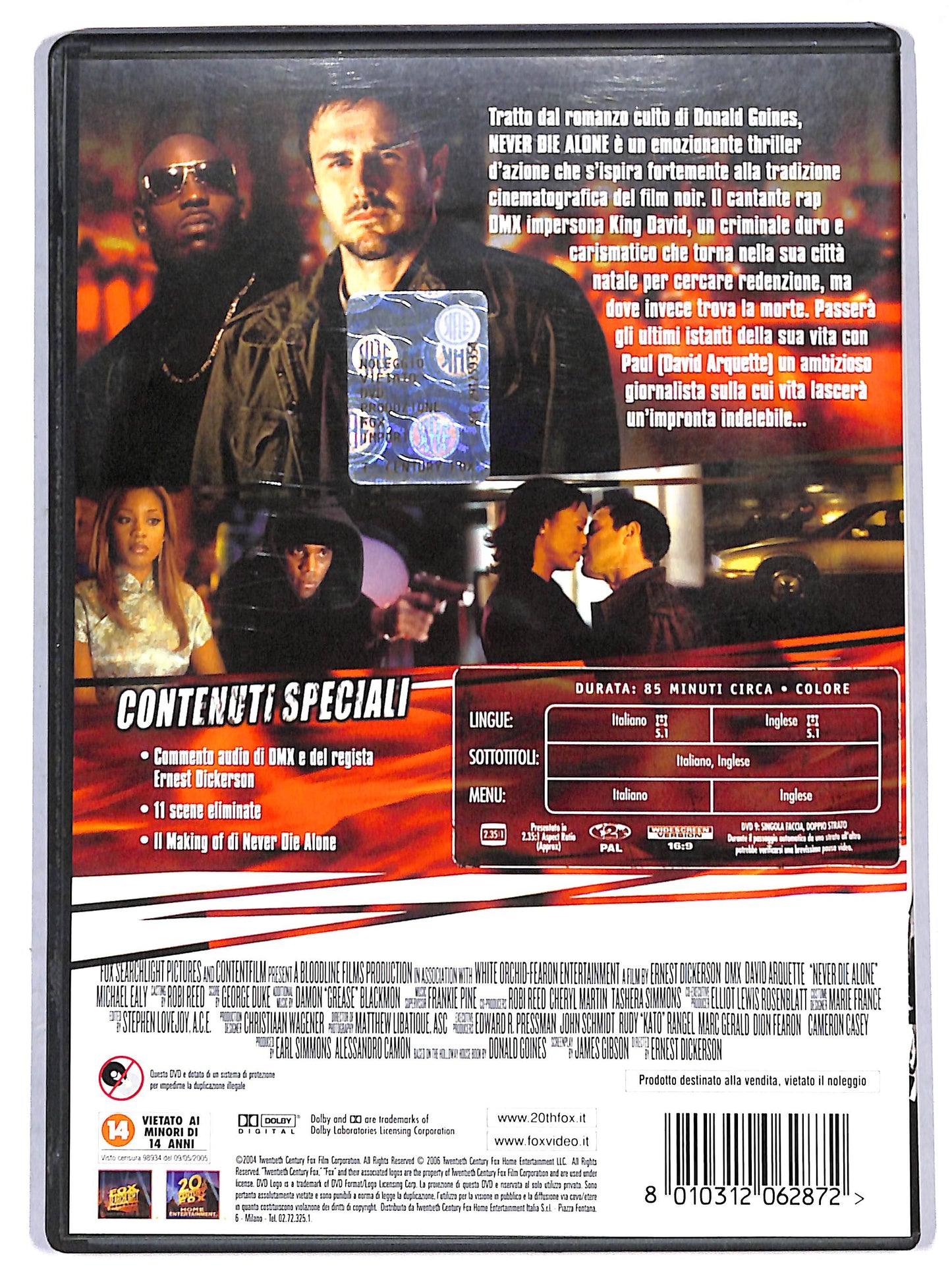 EBOND never die alone DVD D693109
