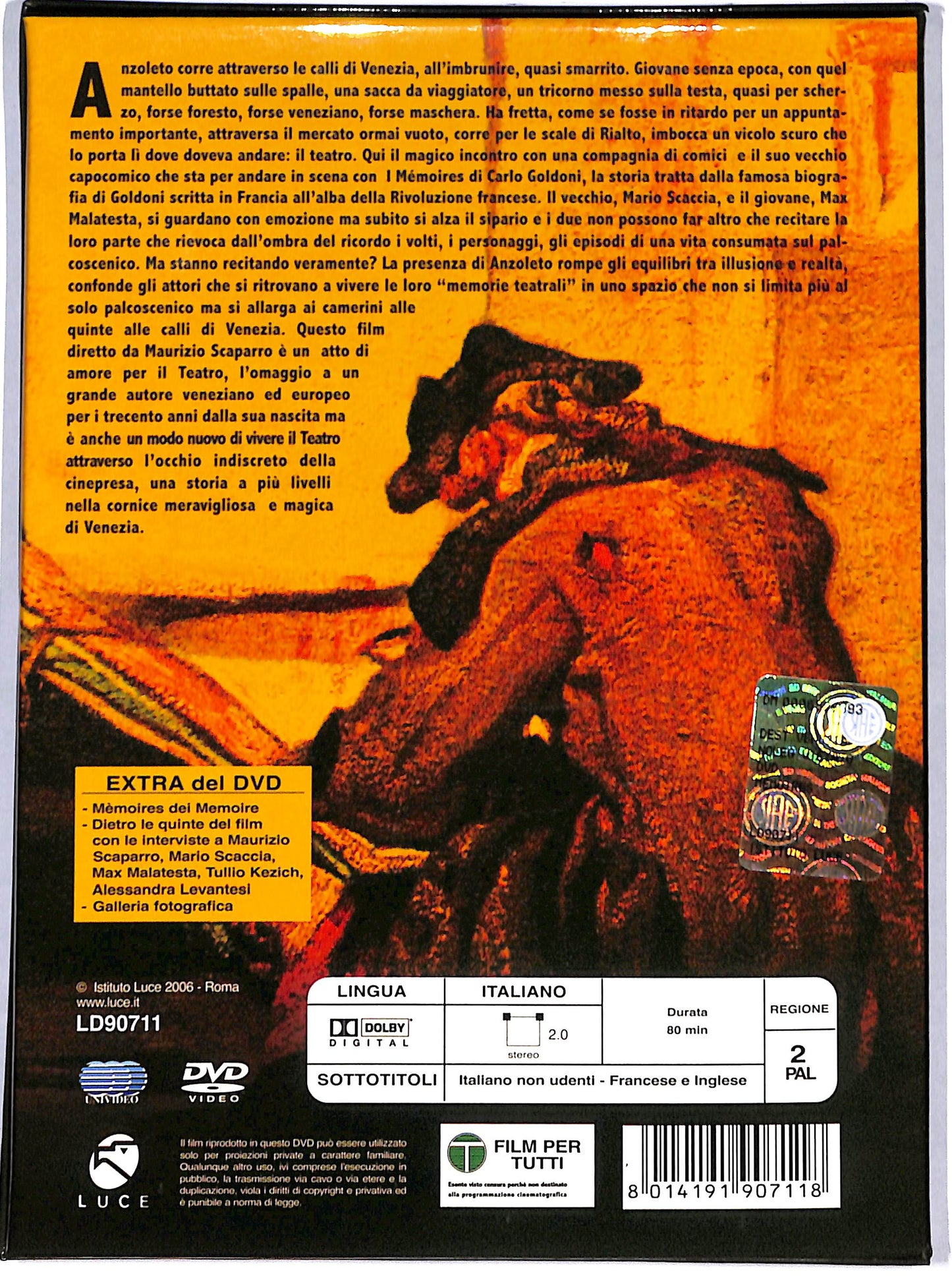 EBOND memoires DVD D693132