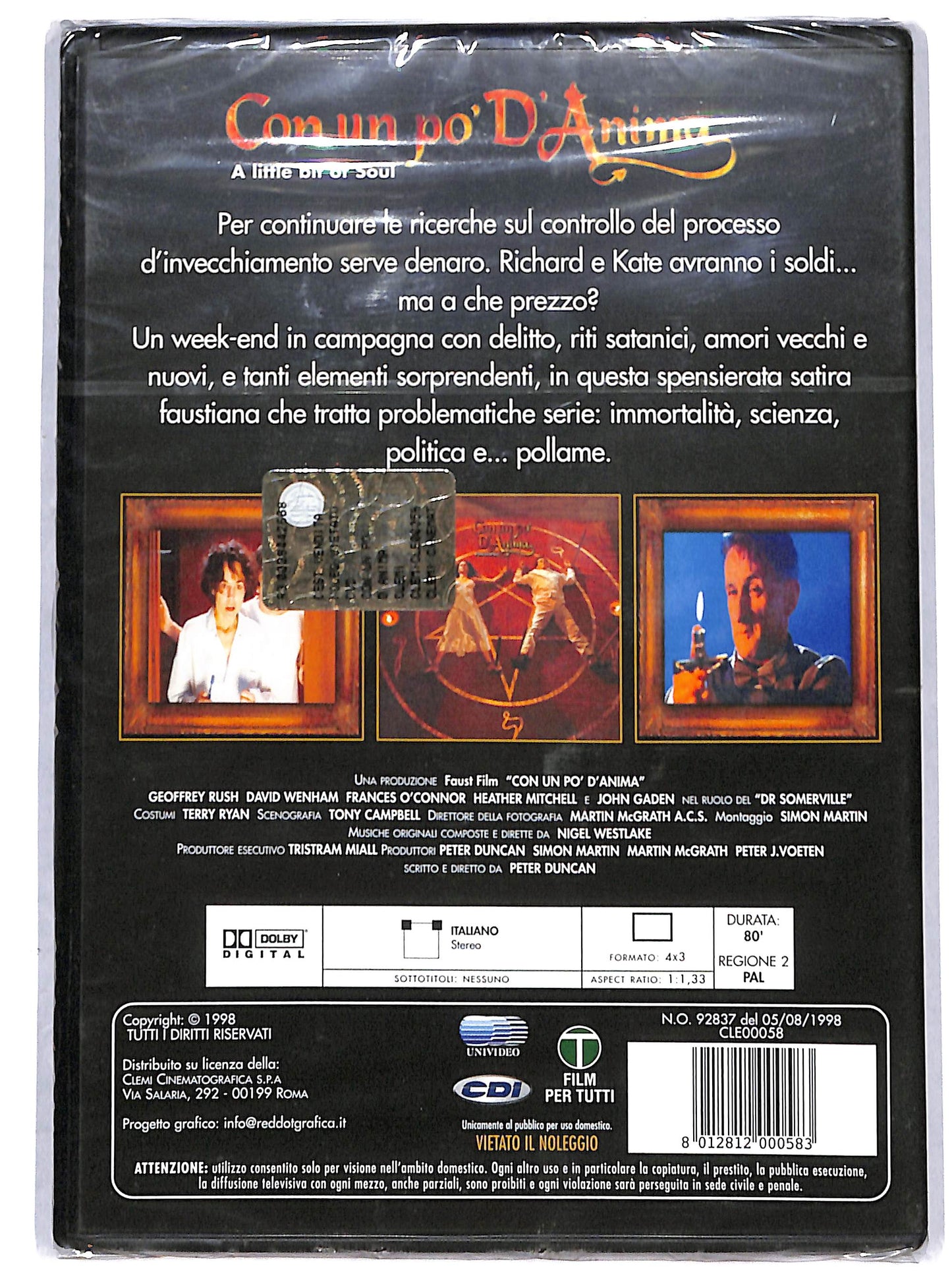 EBOND con un po' d'anima DVD D693138