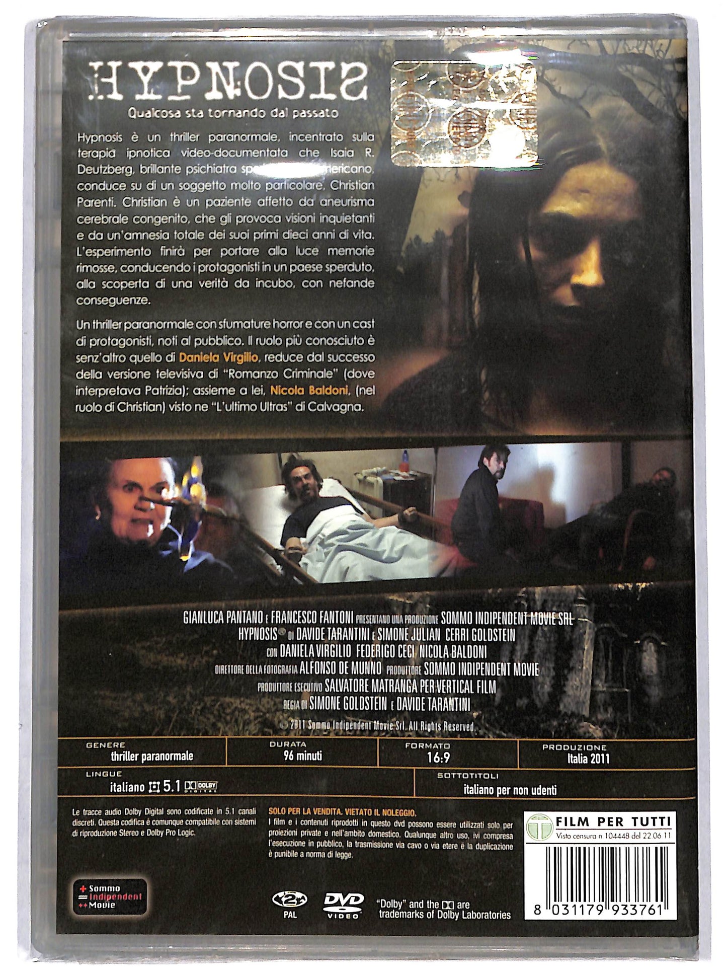 EBOND hypnosis DVD D693146