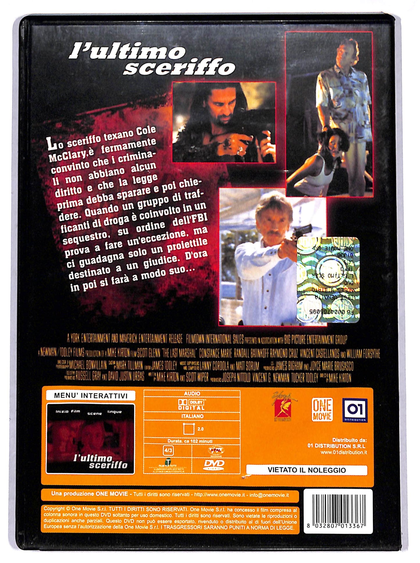 EBOND l'ultimo sceriffo DVD D693148