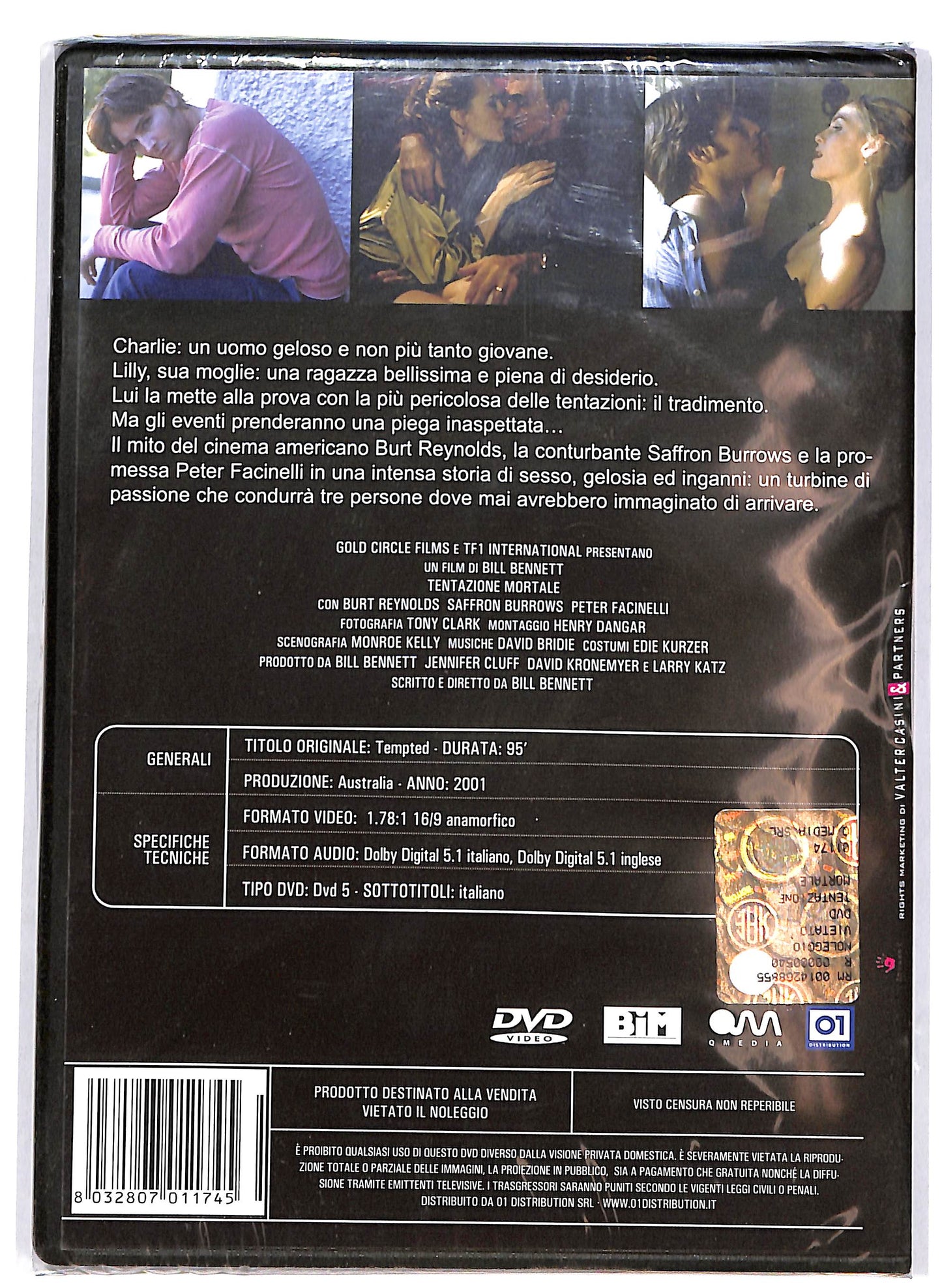 EBOND Tentazione mortale DVD D693261