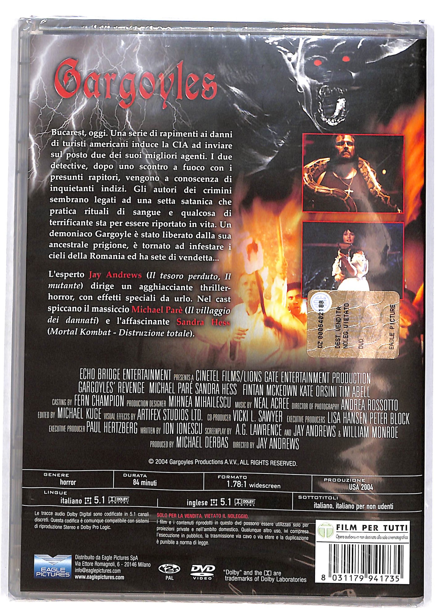 EBOND Gargoyles DVD D693268
