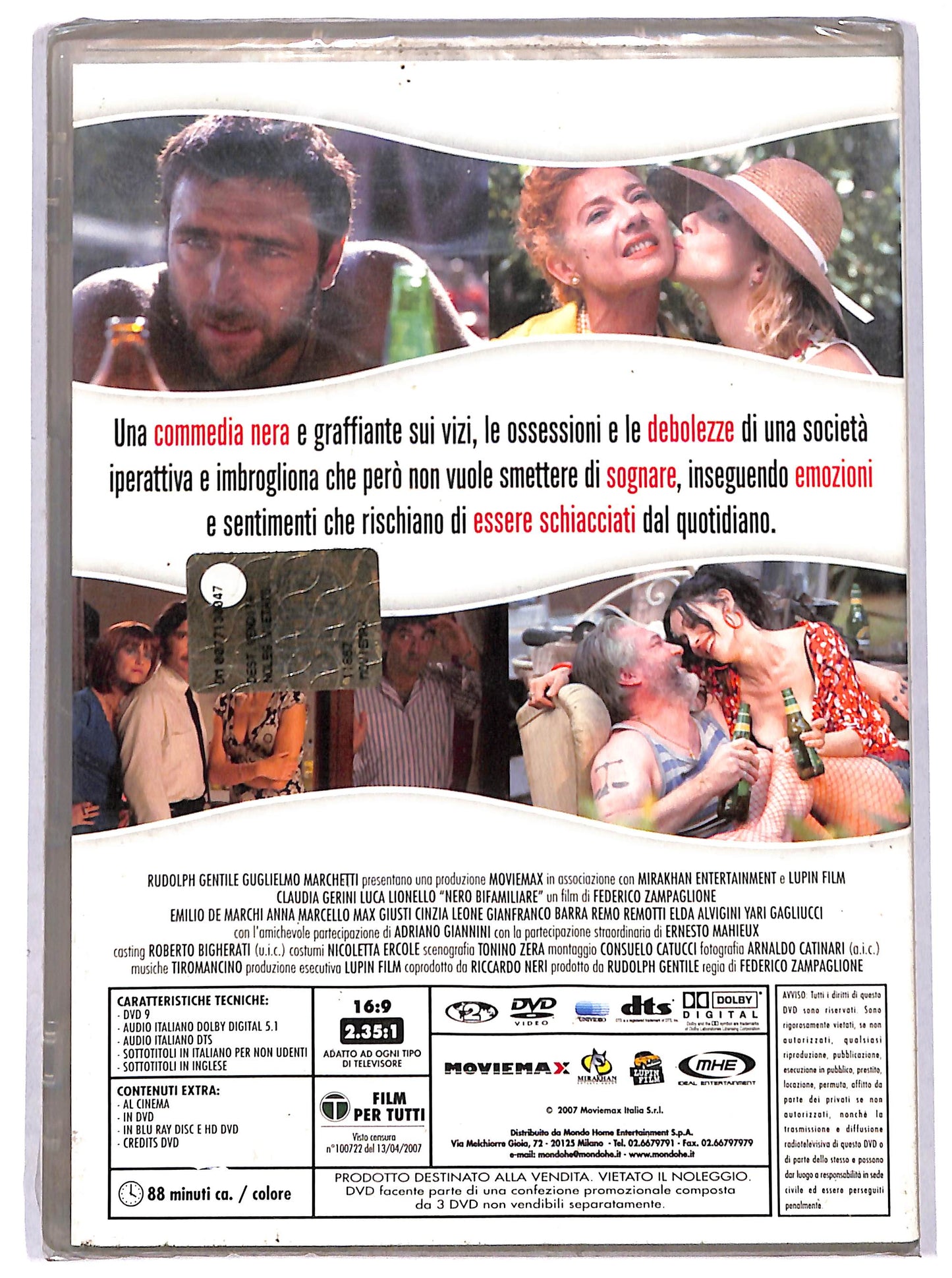 EBOND Nero bifamiliare EDITORIALE DVD D693309