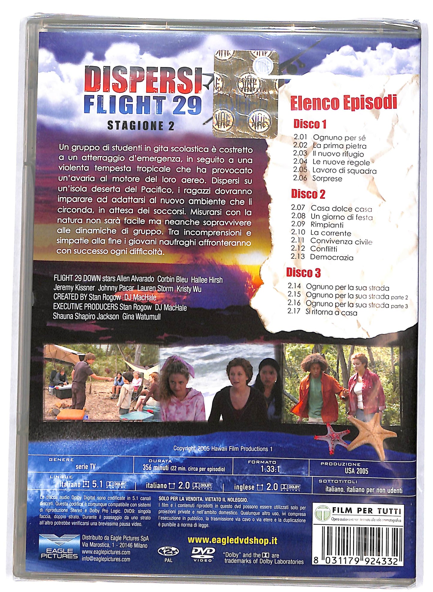 EBOND Dispersi Flight 29 Stagione 2 DVD D693409