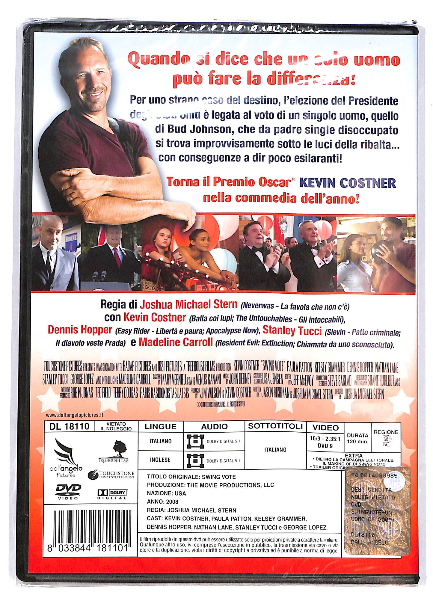 EBOND Swing Vote - Un uomo da 300 milioni di voti DVD D693424