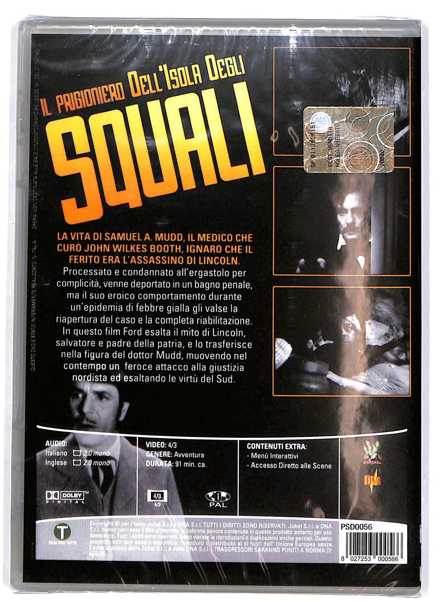 EBOND Il prigioniero dell'isola degli squali DVD D693617