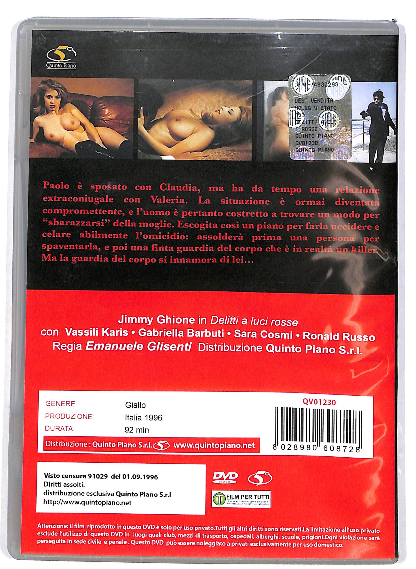 EBOND Delitti a luci rosse DVD D693636