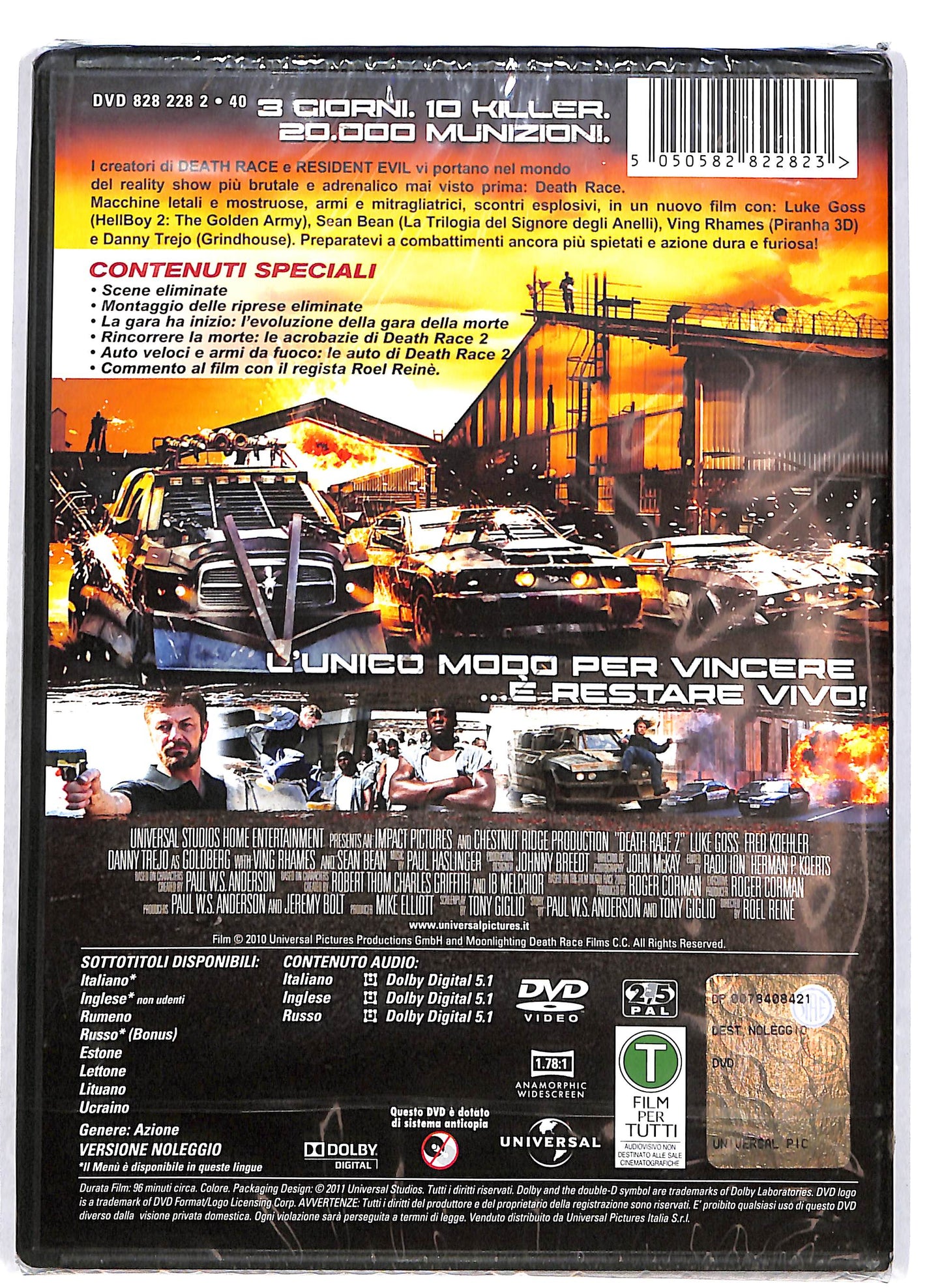 EBOND Death Race 2 NOLEGGIO DVD D693654