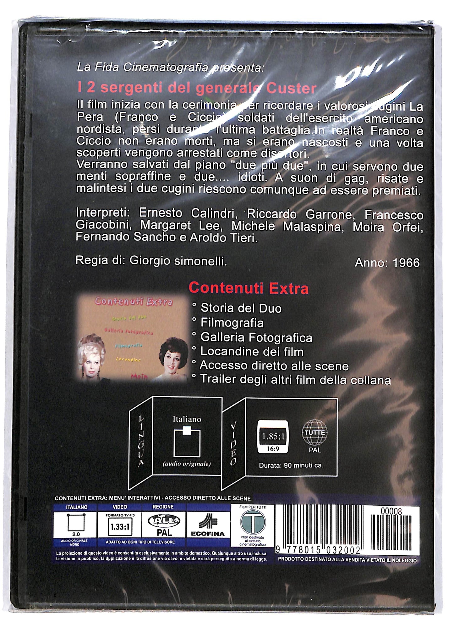 EBOND I 2 sergenti del generale Custer DVD D693655