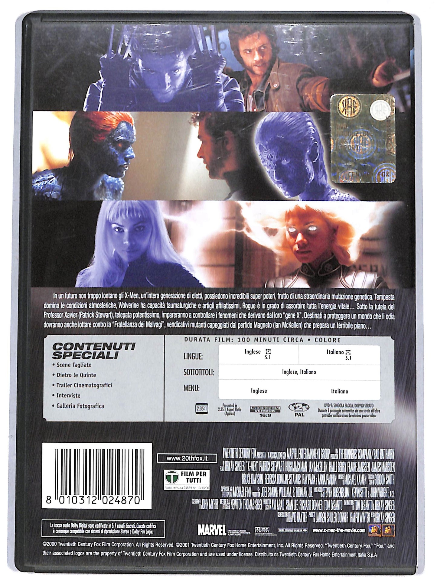 EBOND x - men DVD D693724