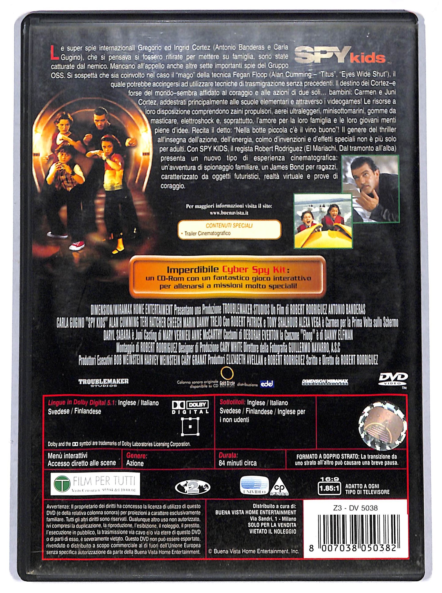 EBOND spy kids DVD D693735