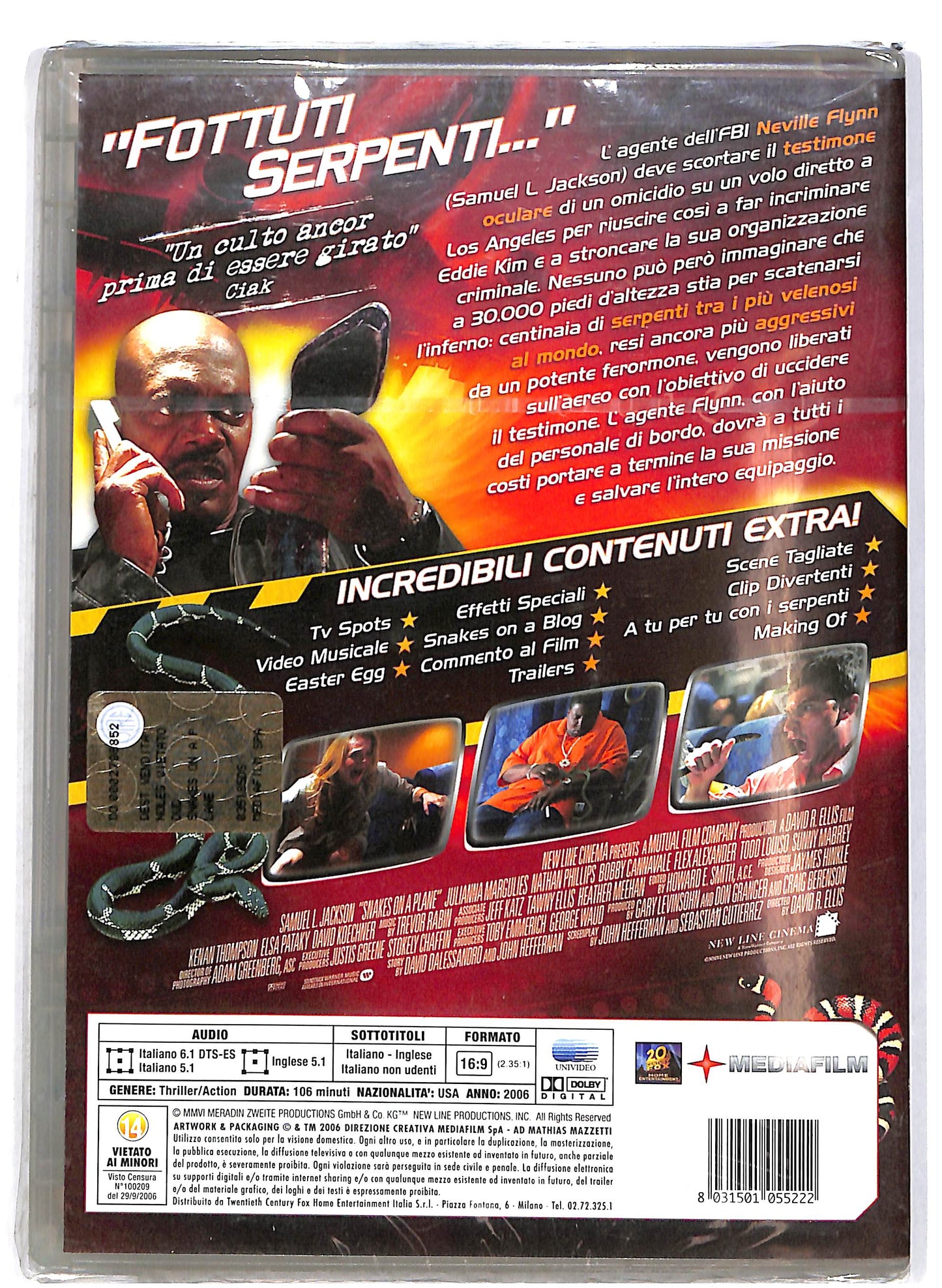 EBOND Snakes on a Plane DVD D693805