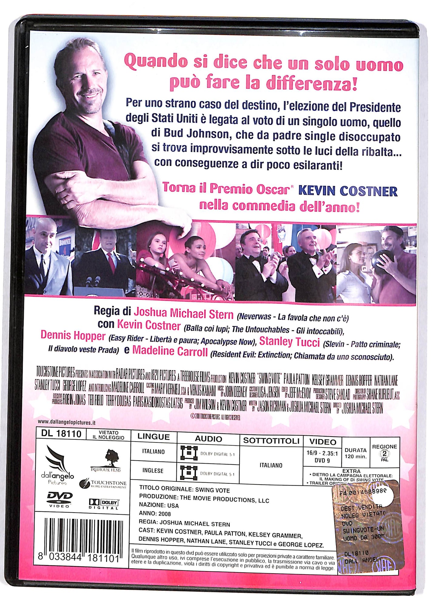 EBOND Swing Vote - Un uomo da 300 milioni di voti DVD D693848