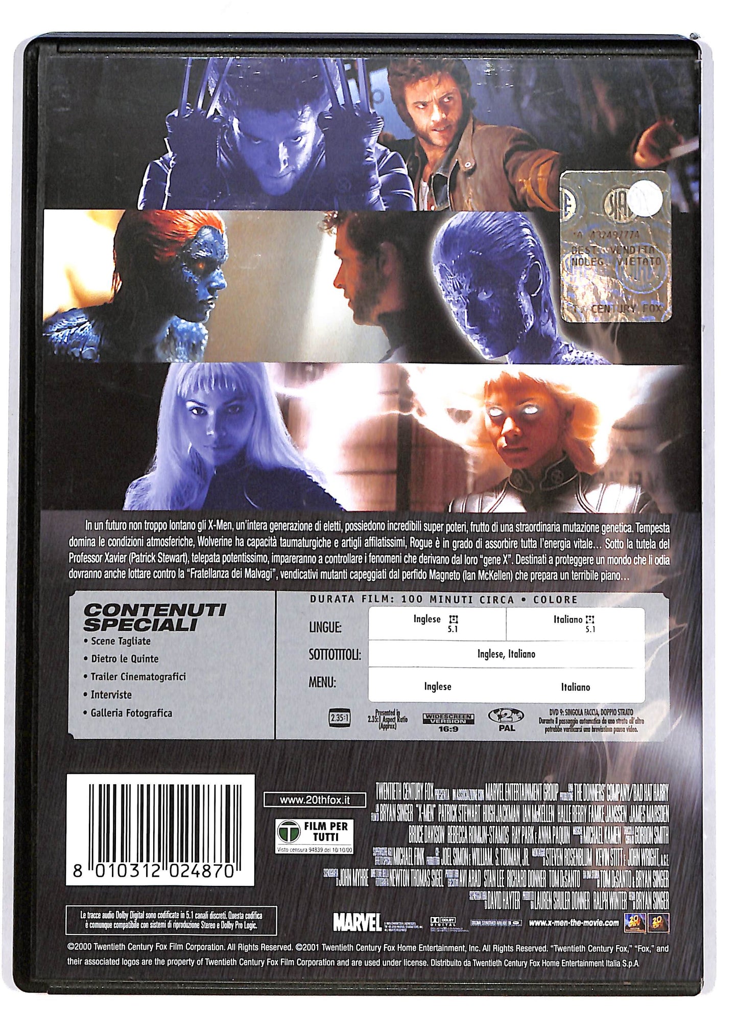 EBOND X-Men DVD D693922