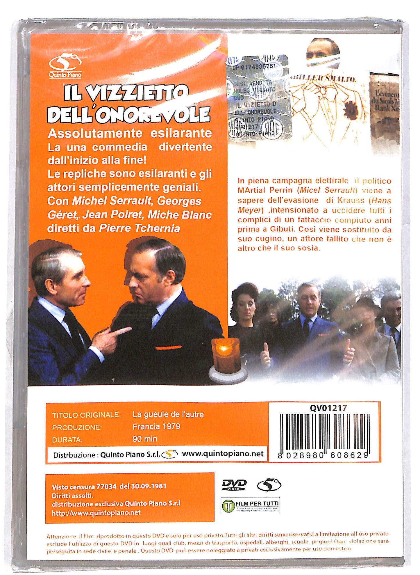 EBOND Il Vizzietto dell'Onorevole DVD D693946