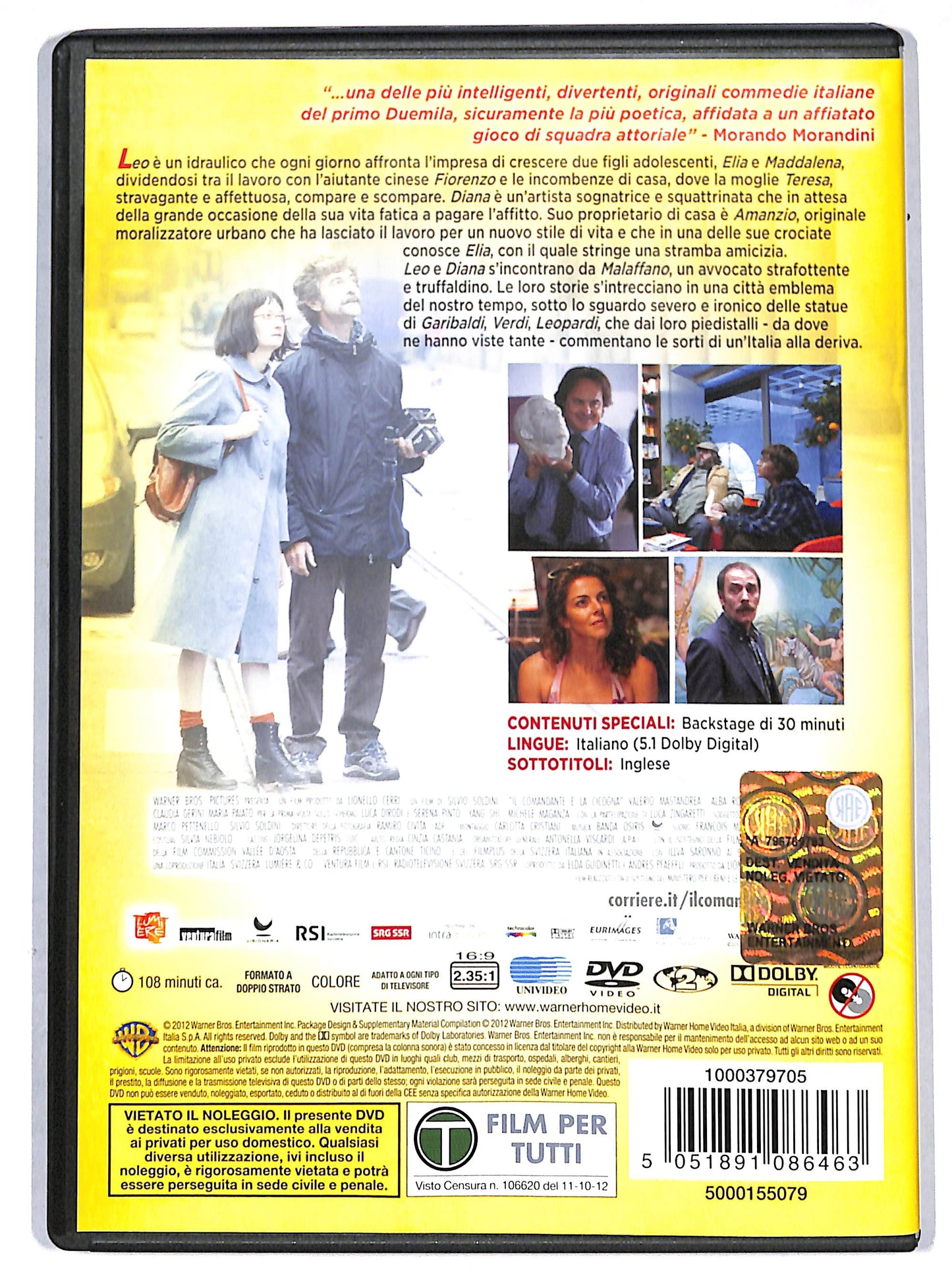EBOND il comandante e la cicogna DVD D694033