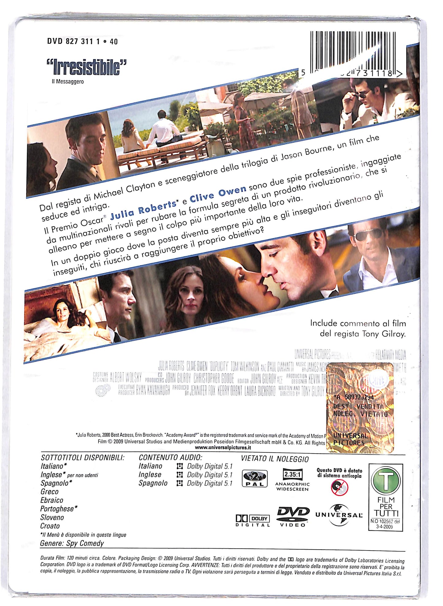 EBOND Duplicity DVD D694109