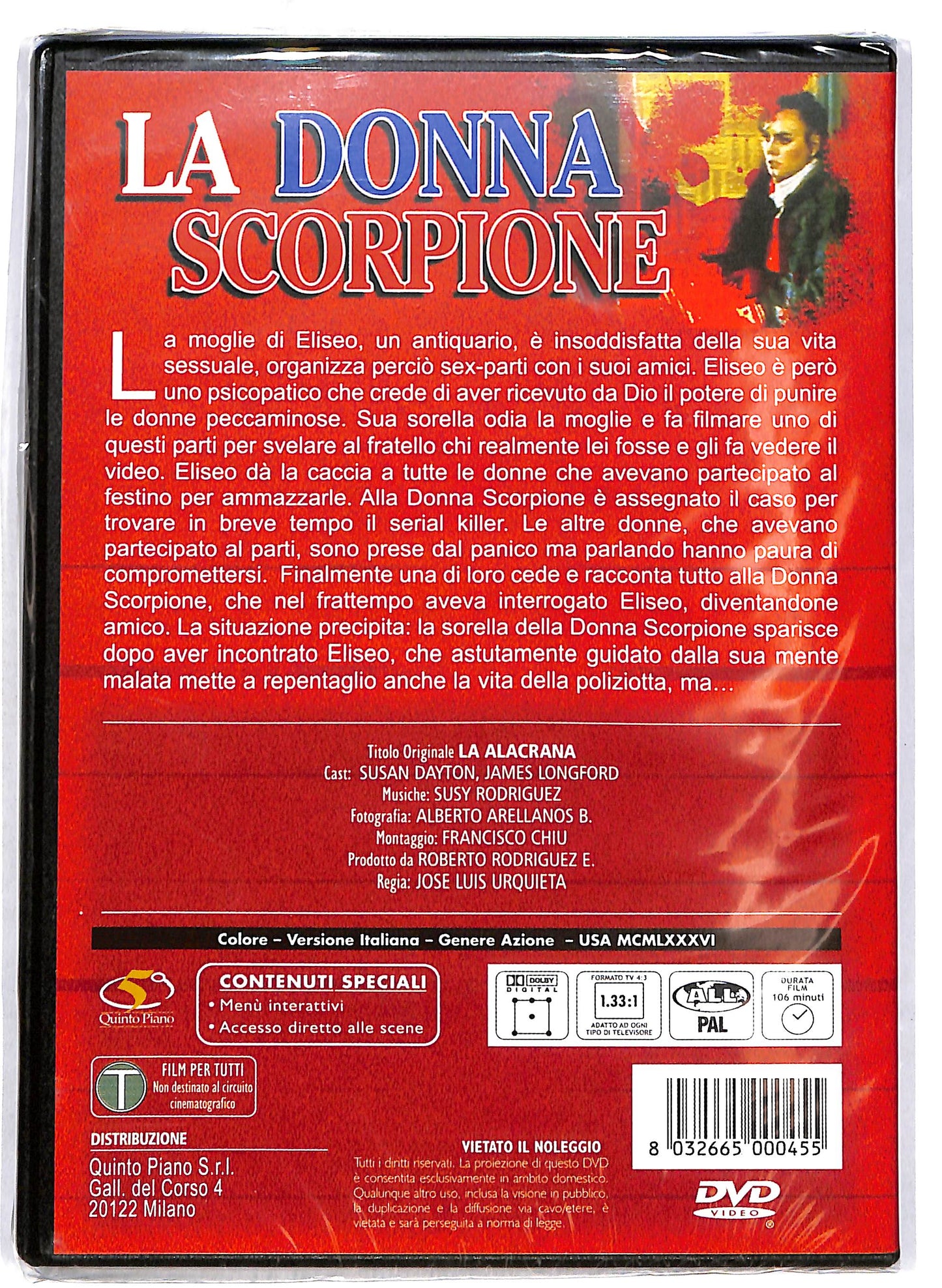EBOND La Donna Scorpione DVD D694120