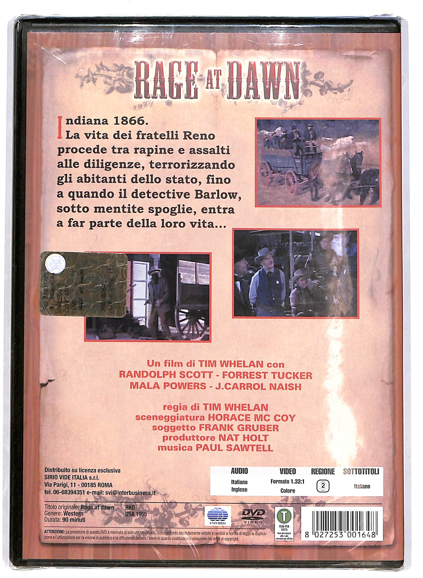 EBOND Rage at Dawn  DVD D694136