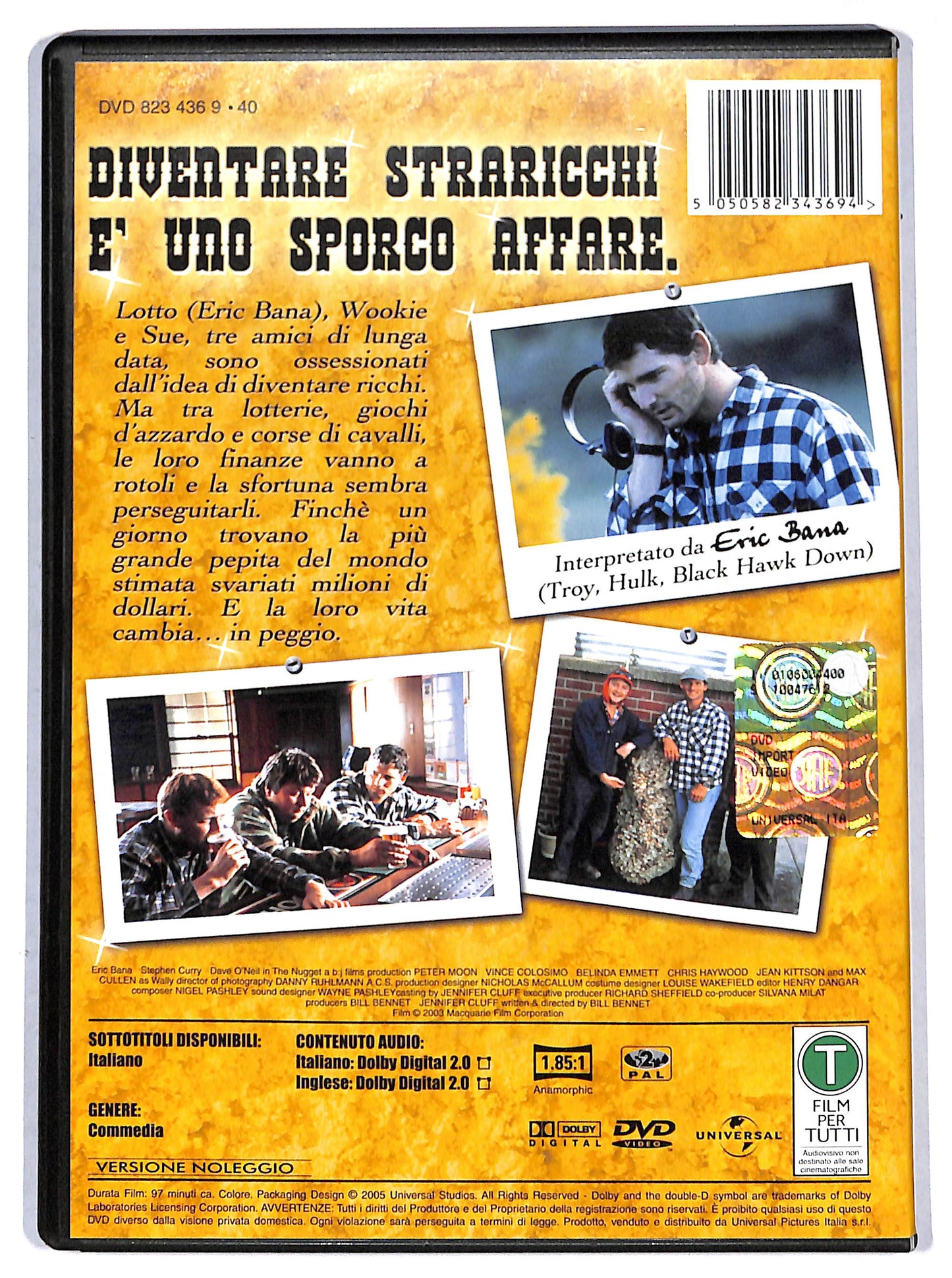 EBOND the nugget - tre uomini e una pepita NOLEGGIO DVD D694219