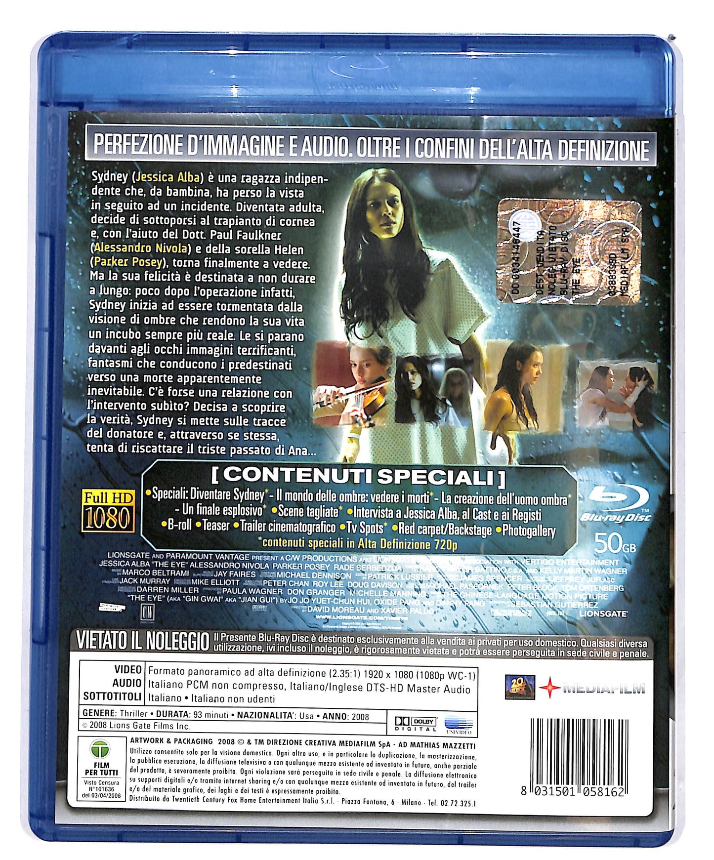 EBOND The Eye BLURAY D694337