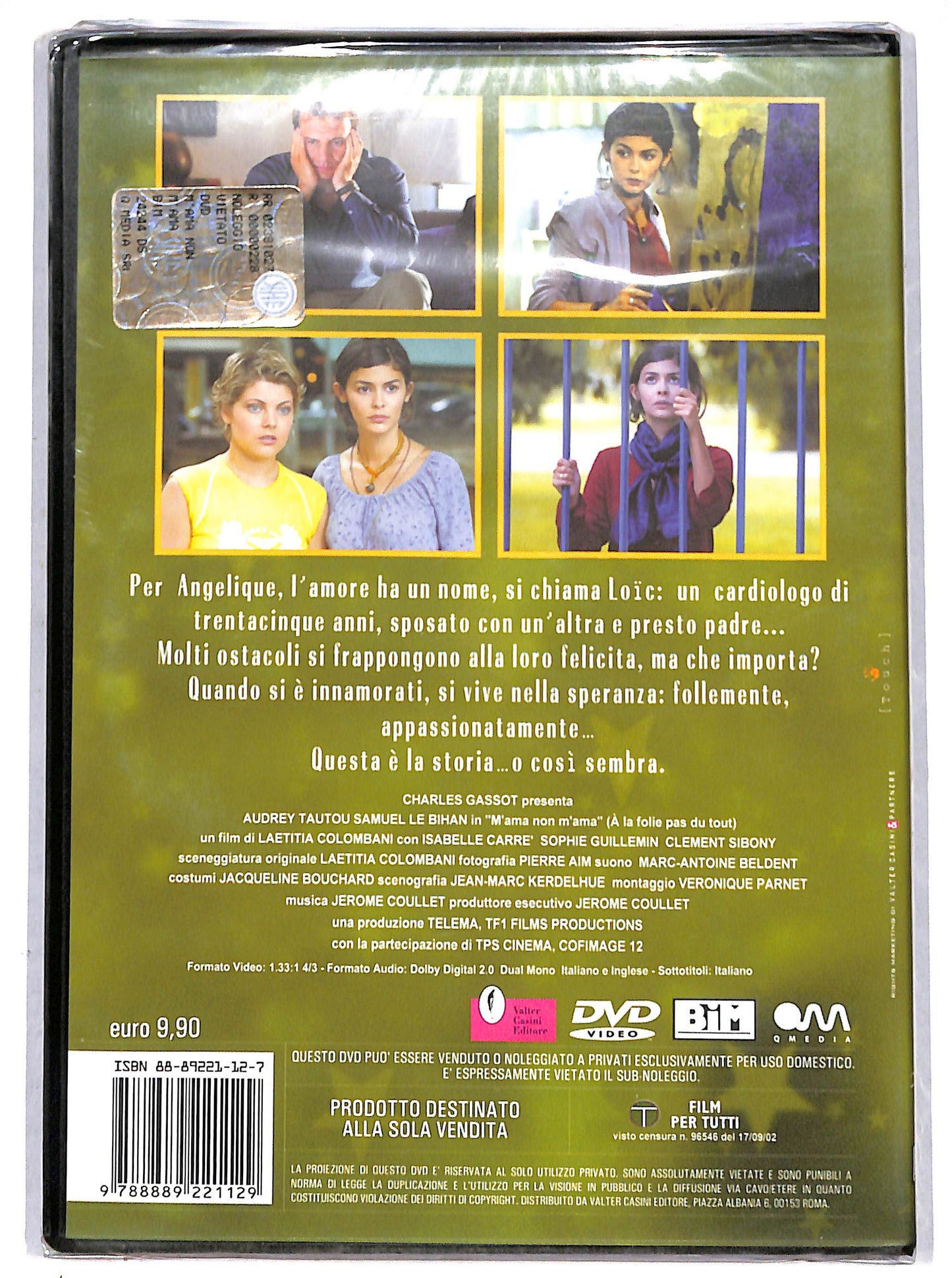 EBOND m'ama non m'ama DVD D694432