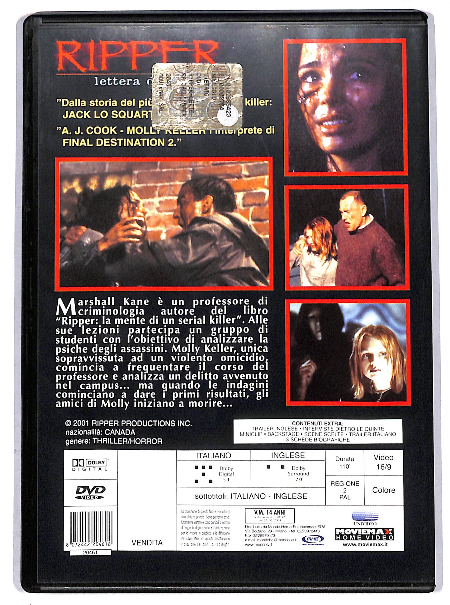 EBOND ripper - lettera dall'inferno DVD D694436