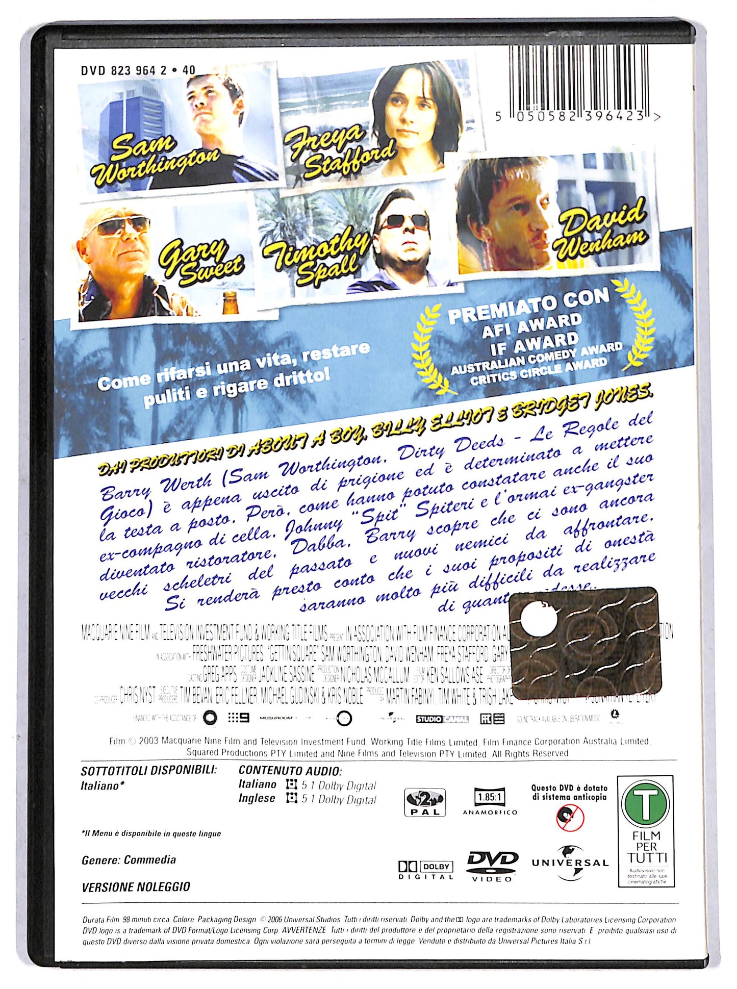 EBOND gettin' square NOLEGGIO DVD D694546