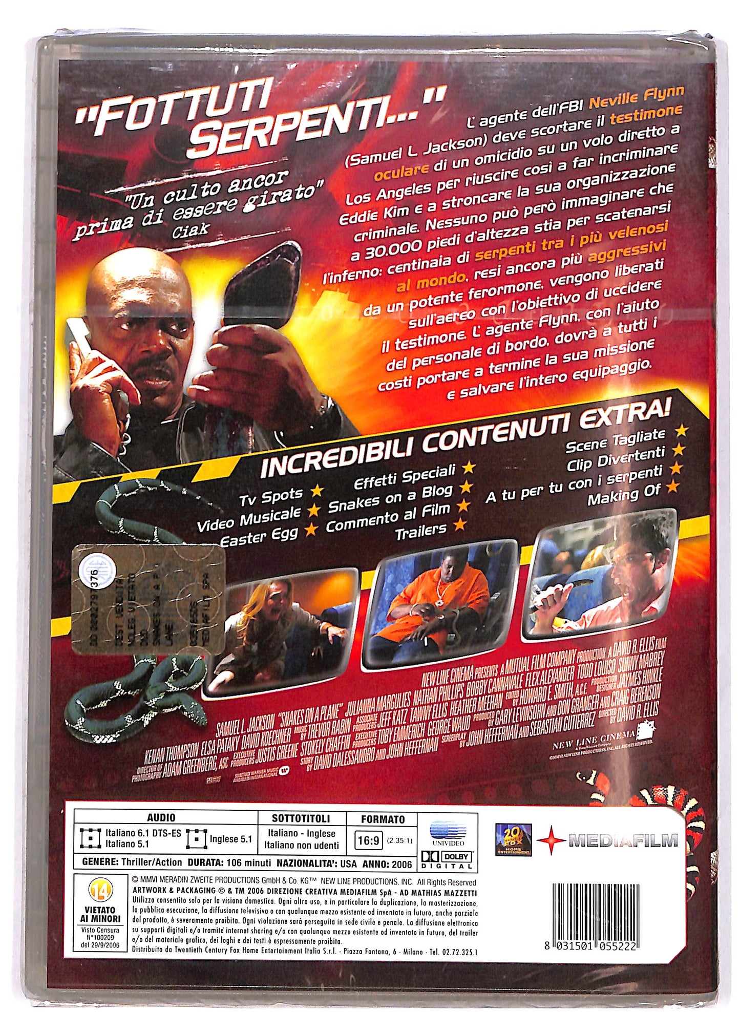 EBOND Snakes on a Plane DVD D694657