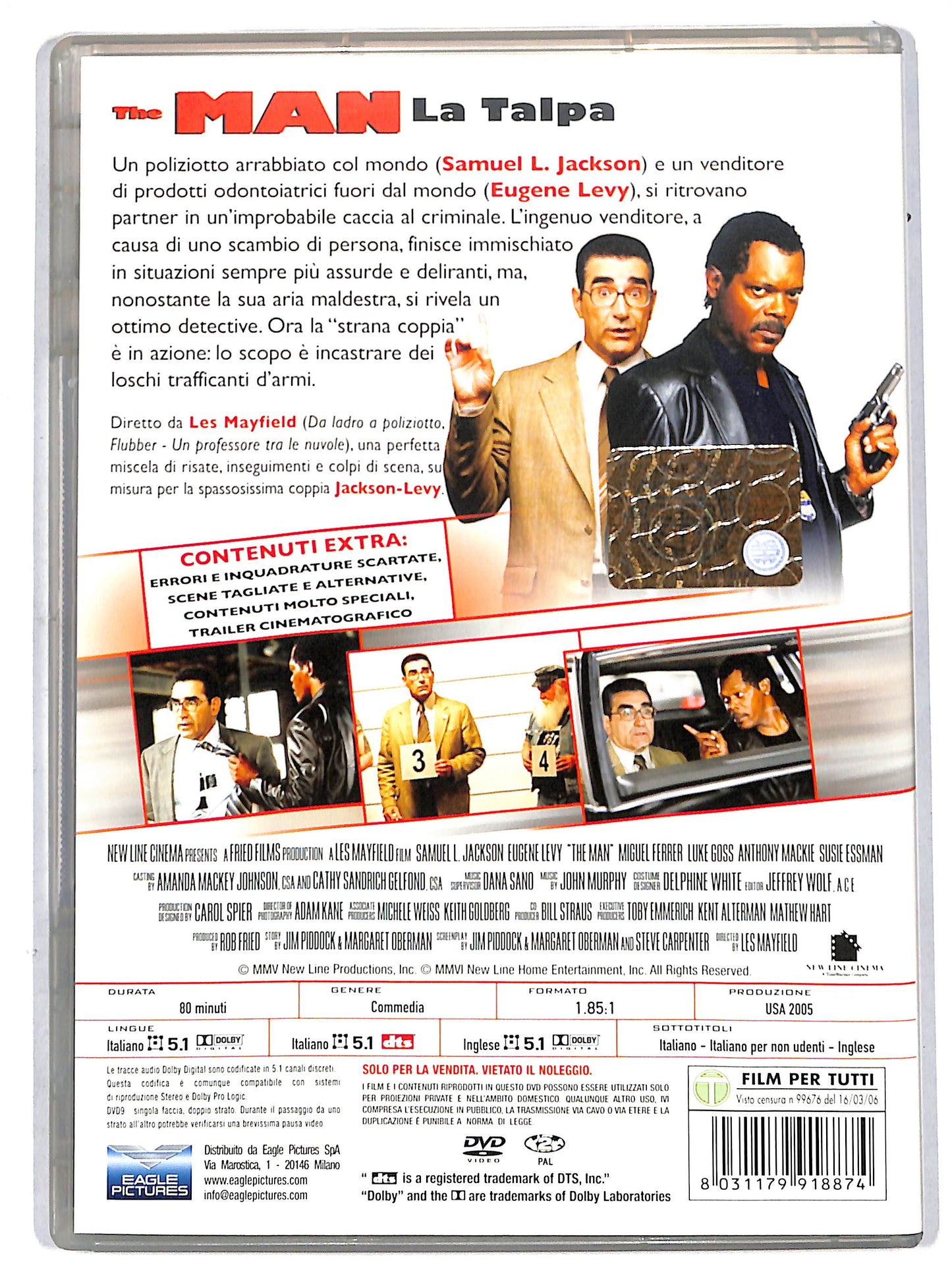 EBOND the man - la talpa DVD D694714