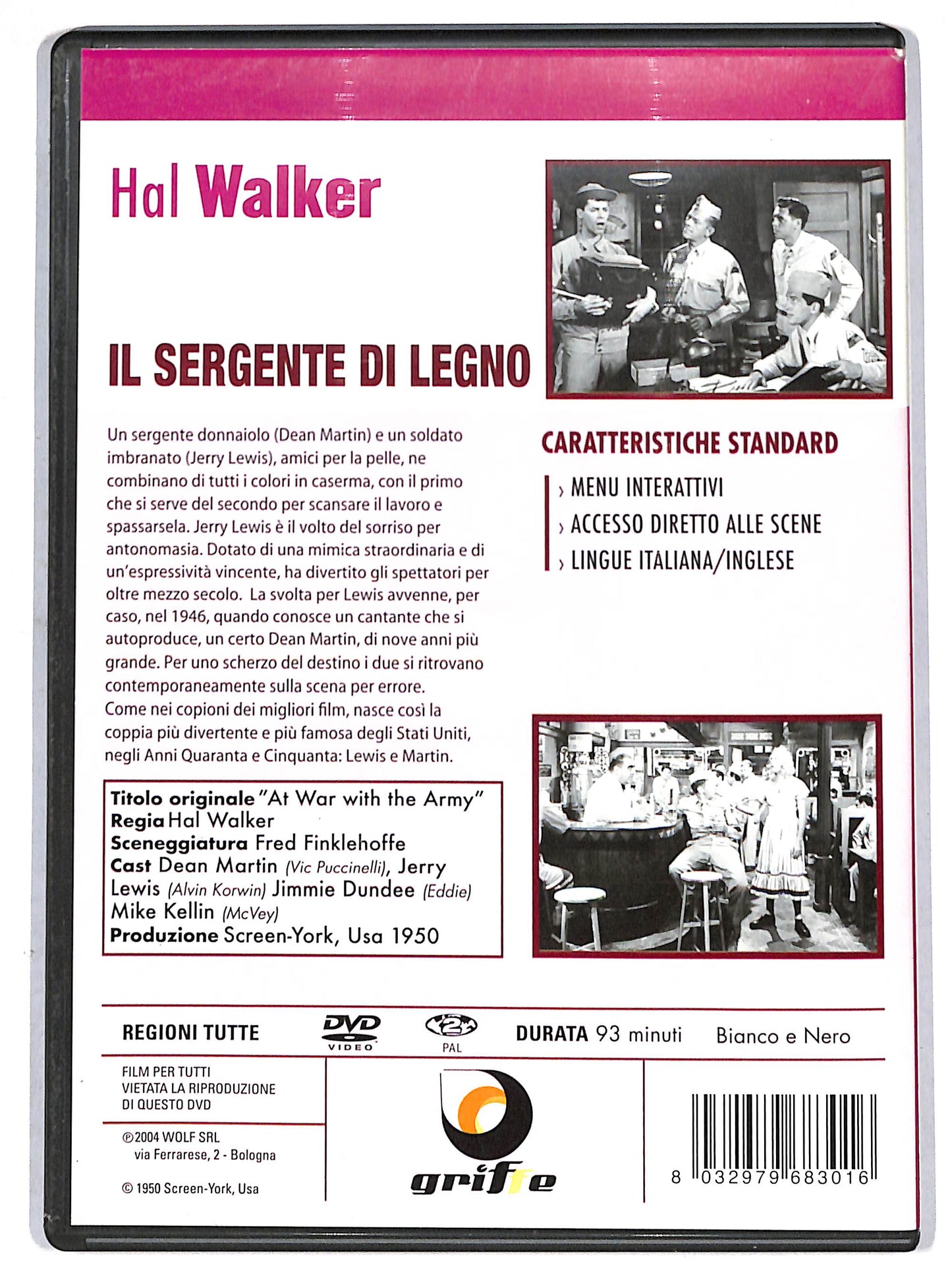 EBOND il sergente di legno DVD D694742