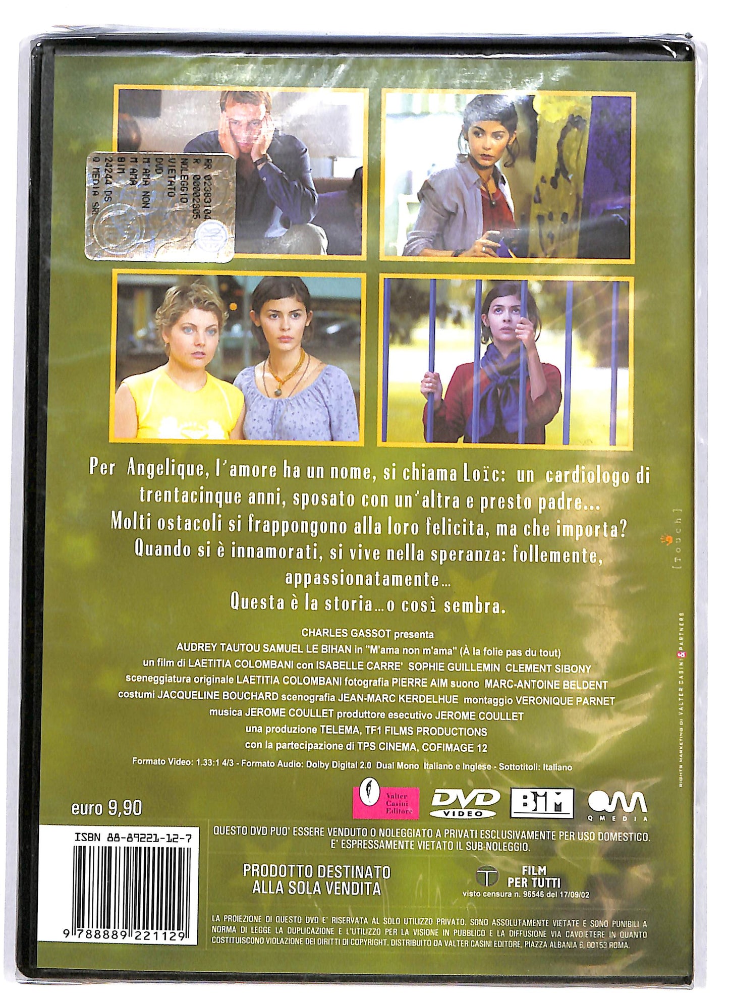 EBOND M'ama non m'ama DVD D694821