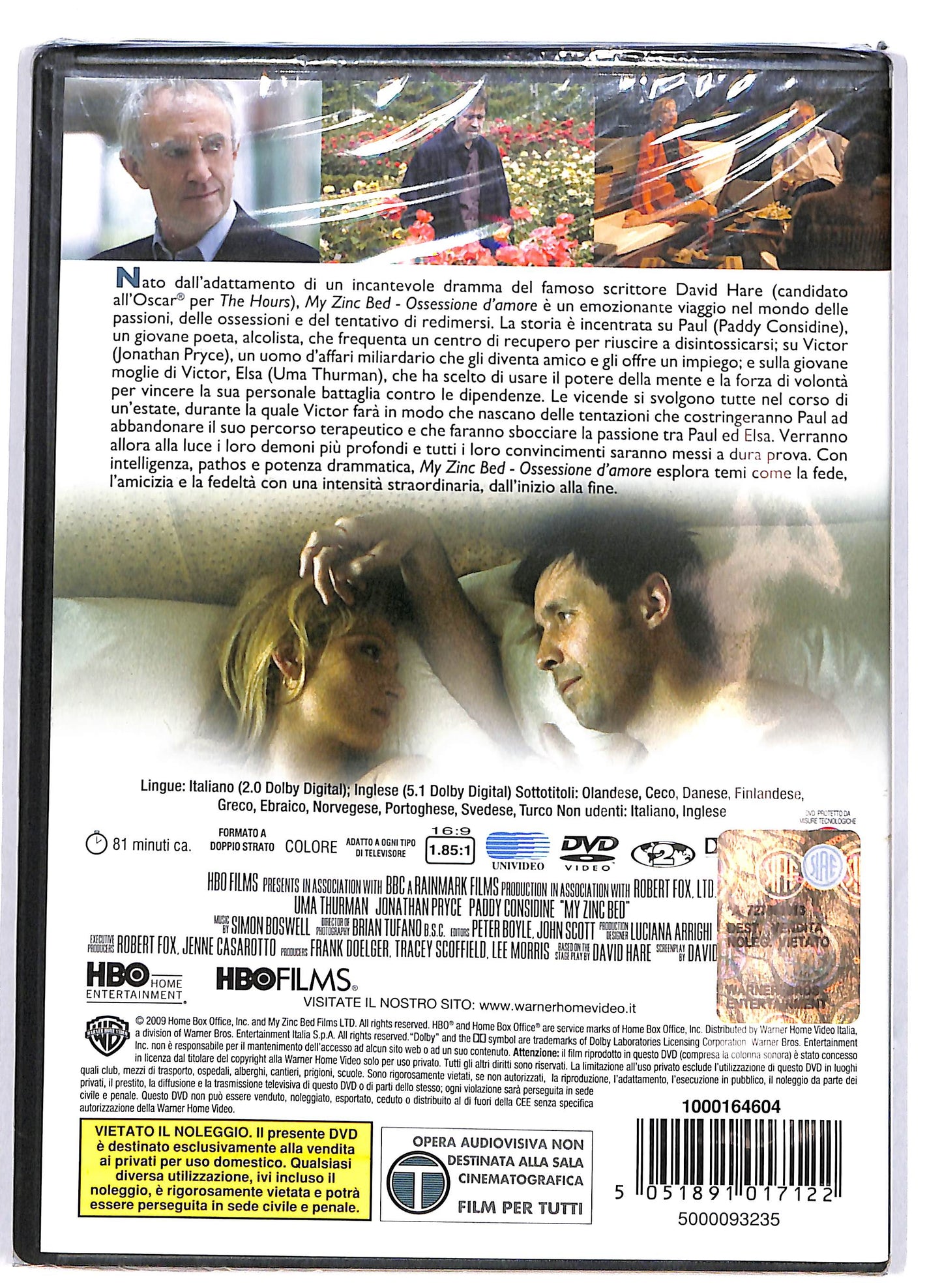 EBOND My zinc bed DVD D694829