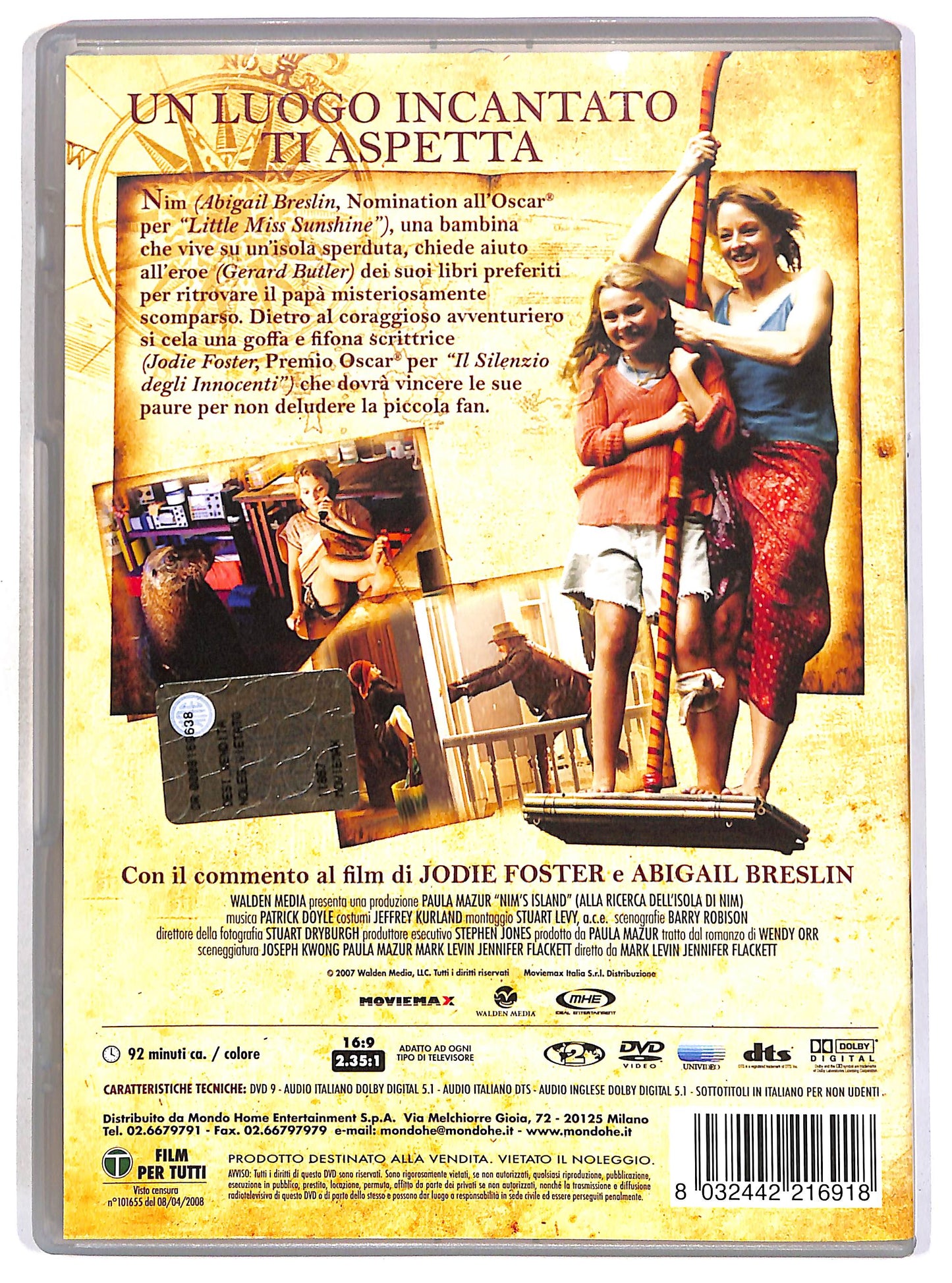 EBOND Alla ricerca dell'isola di Nim DVD D694928