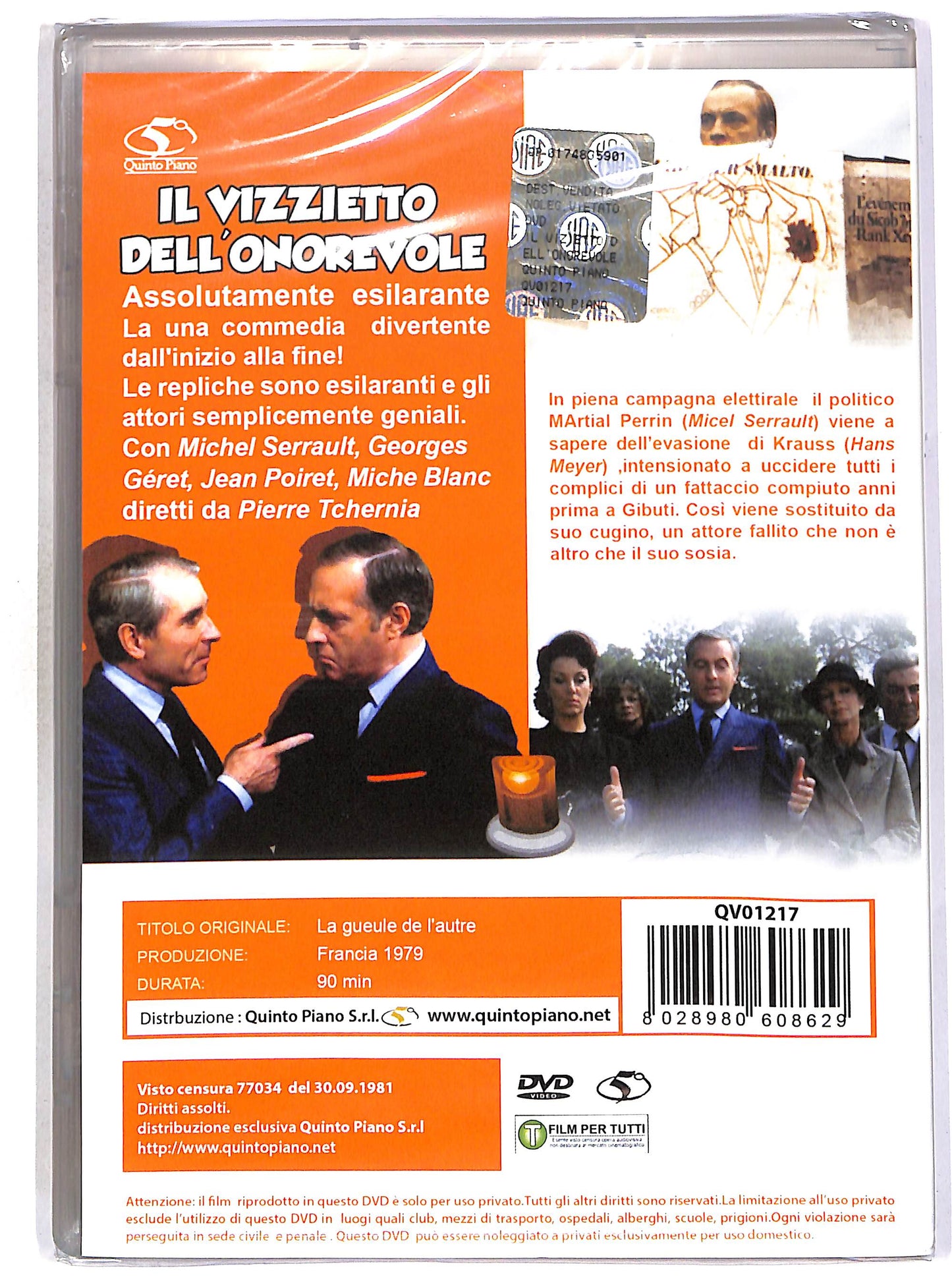EBOND Il vizzietto dell'onorevole DVD D694947