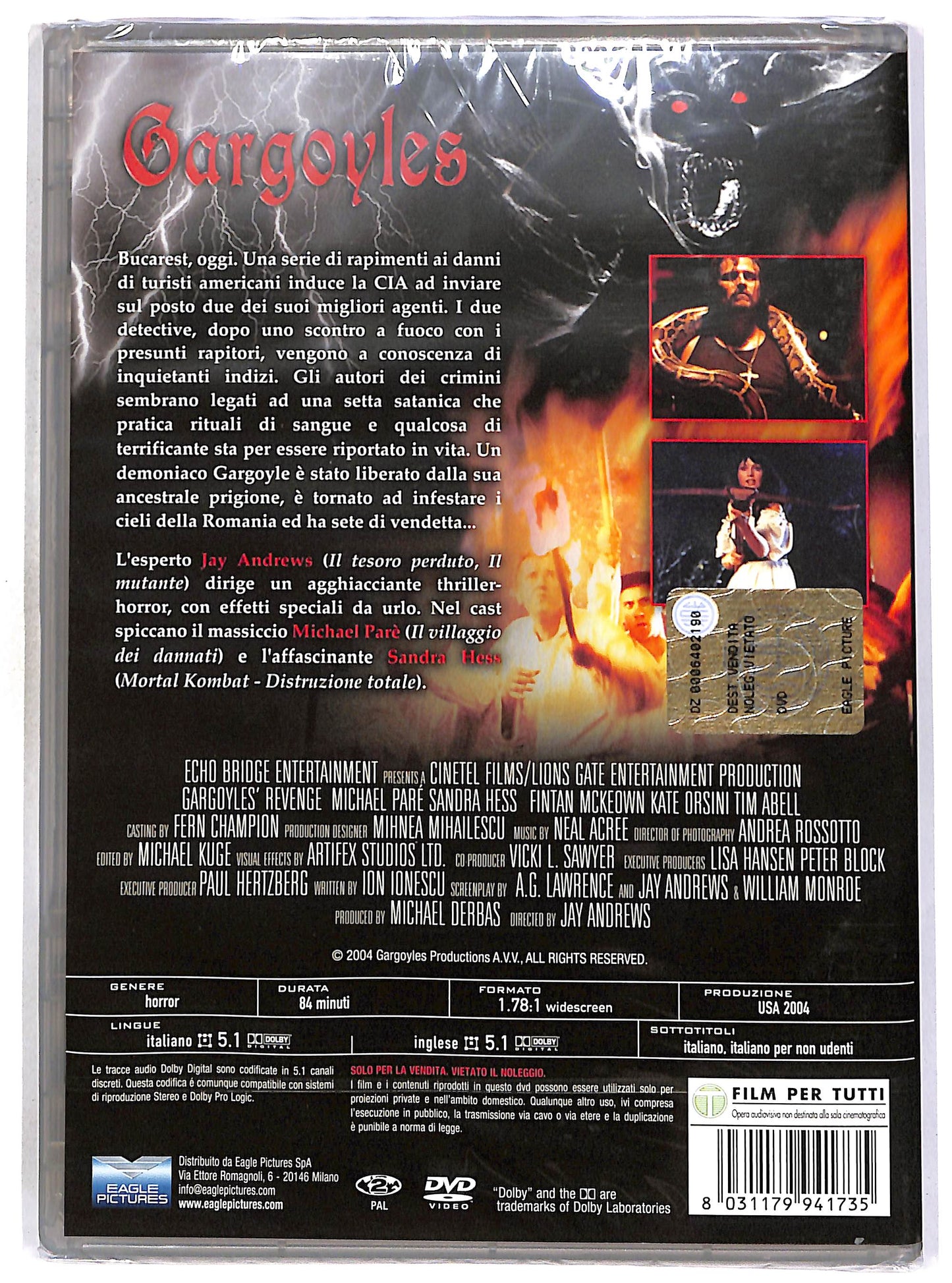 EBOND Gargoyles DVD D694949