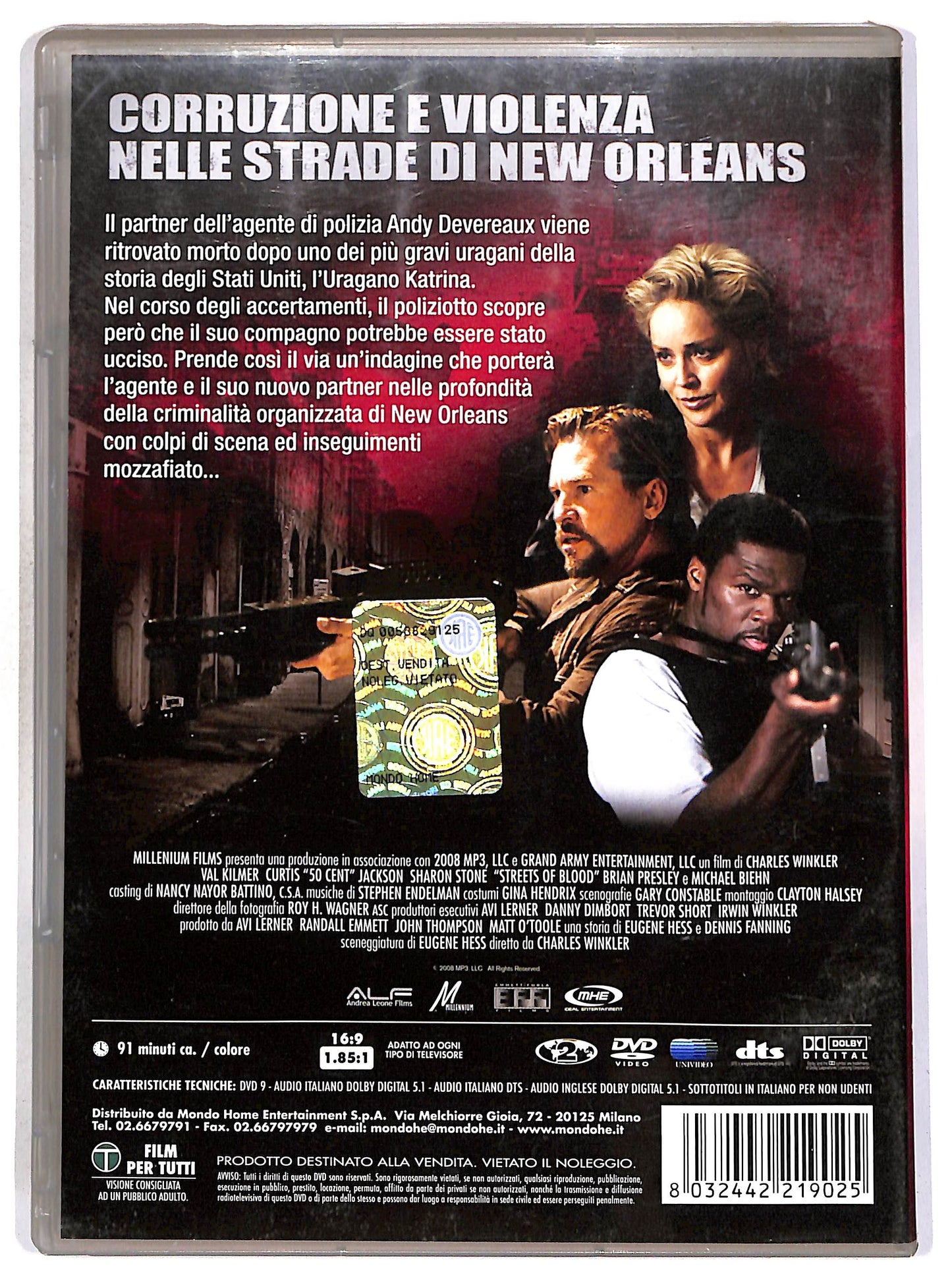 EBOND Streets of Blood DVD D694960