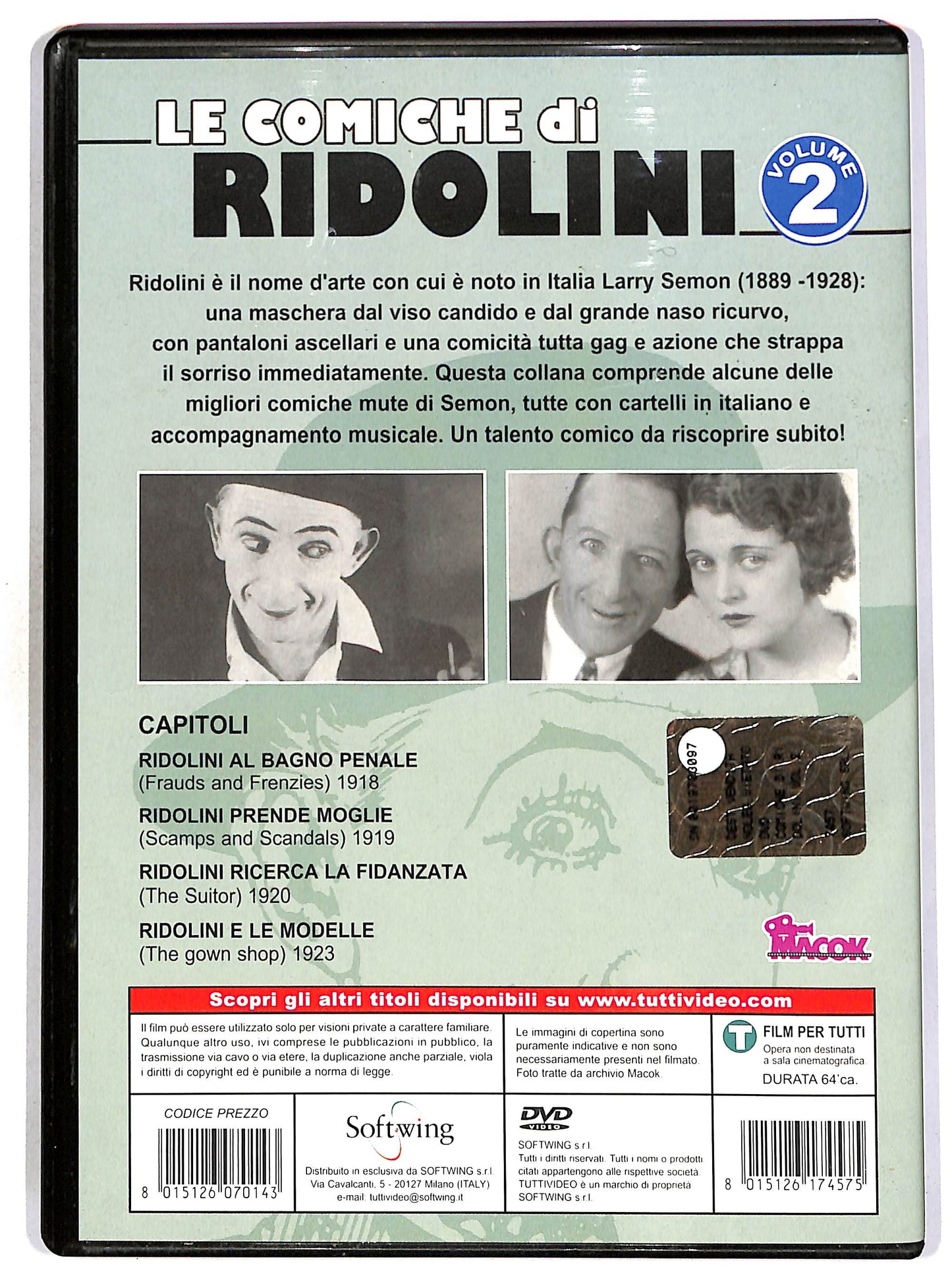 EBOND Le comiche di Ridolino Volume 2 DVD D695011