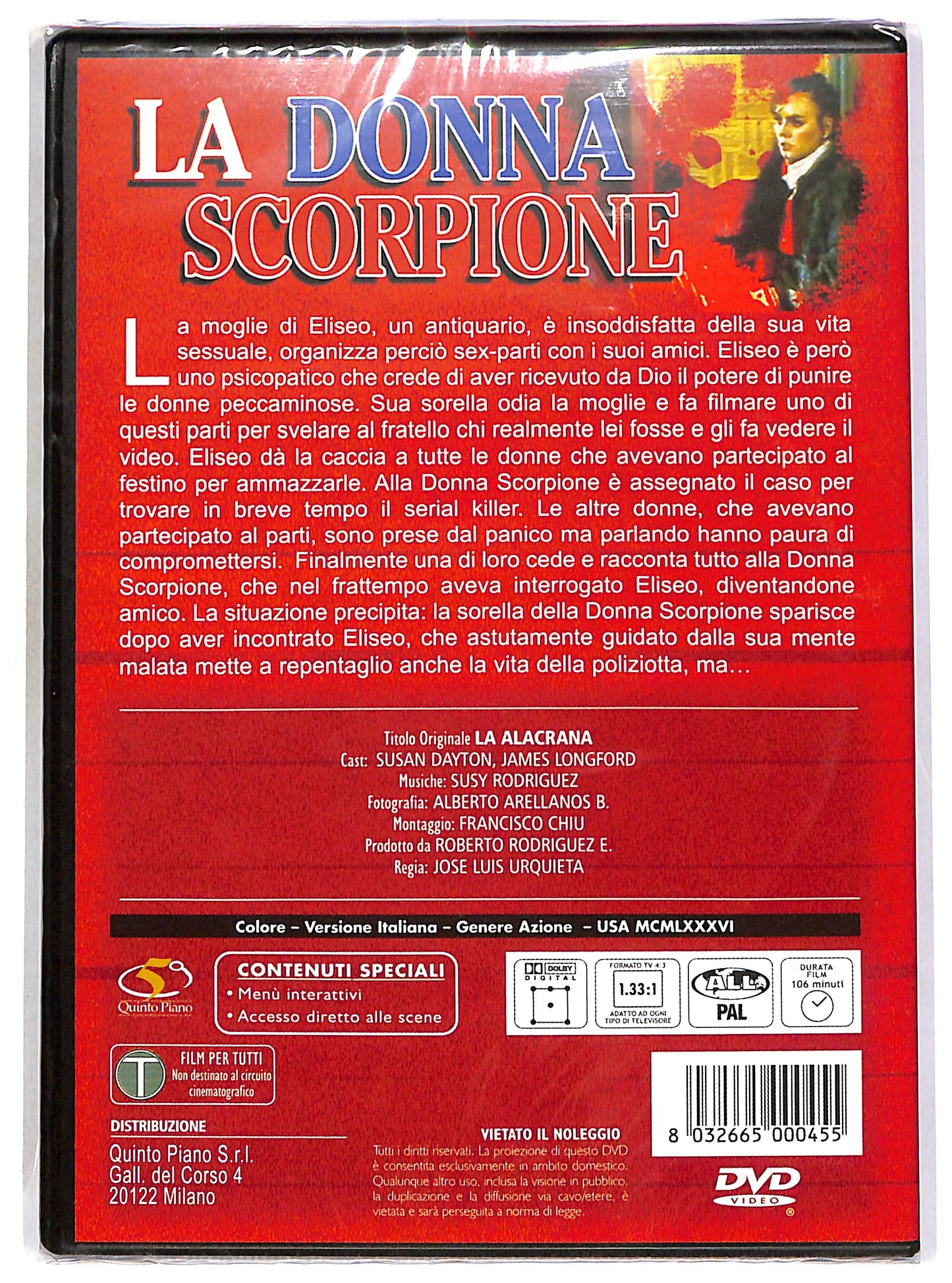 EBOND La donna scorpione DVD D695038