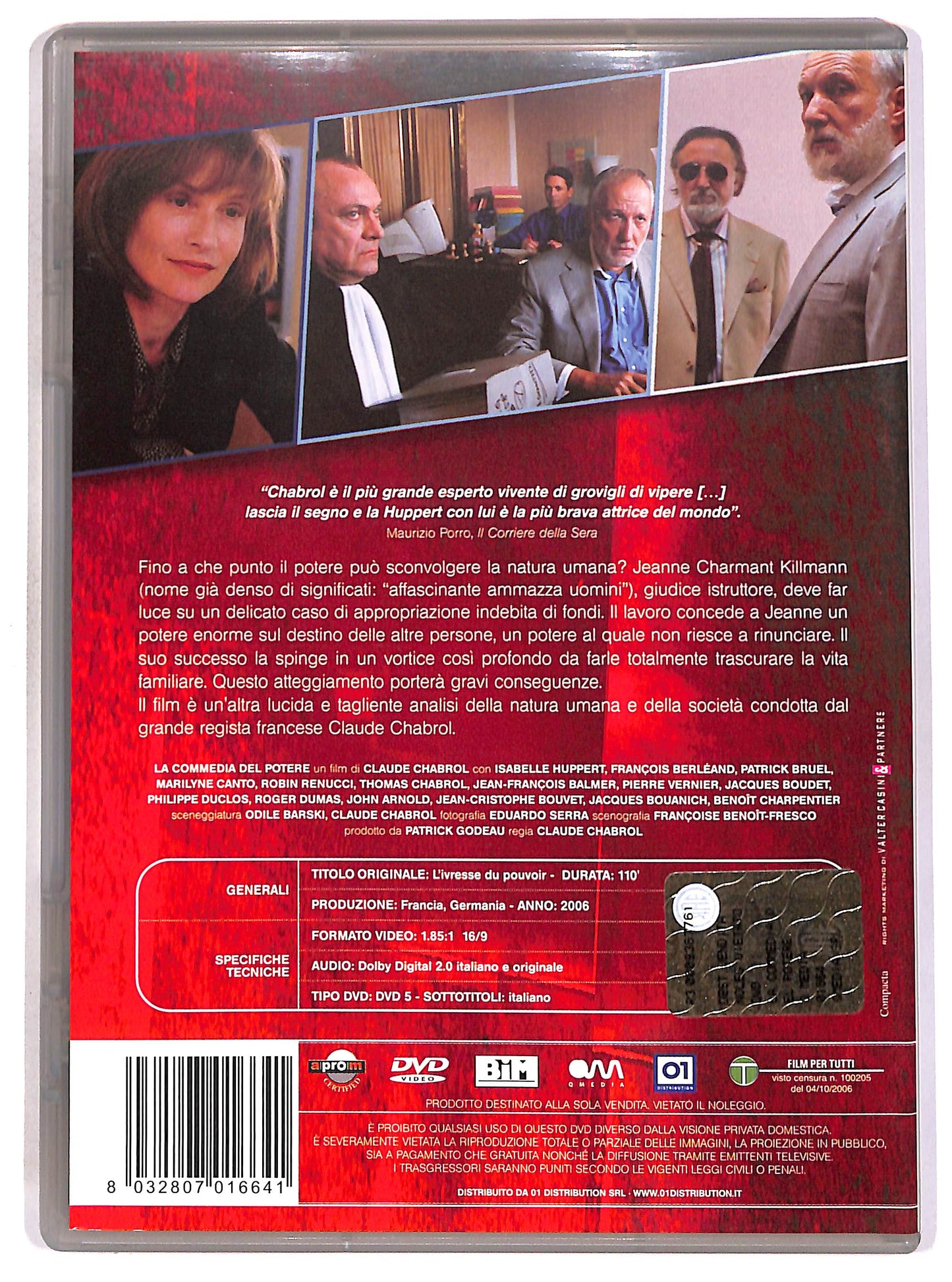 EBOND La commedia del potere DVD D695117