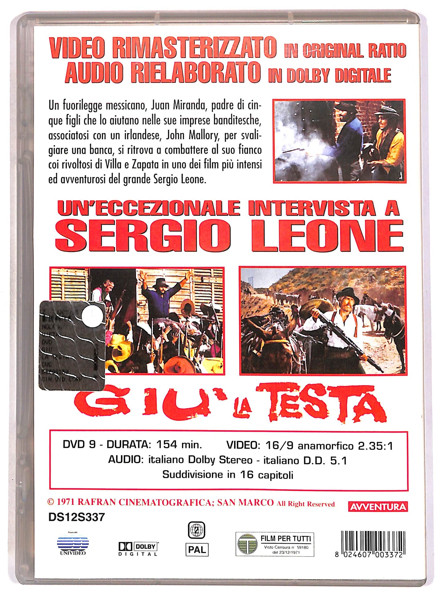 EBOND Giu la testa EDIZIONE SPECIALE DVD D695225