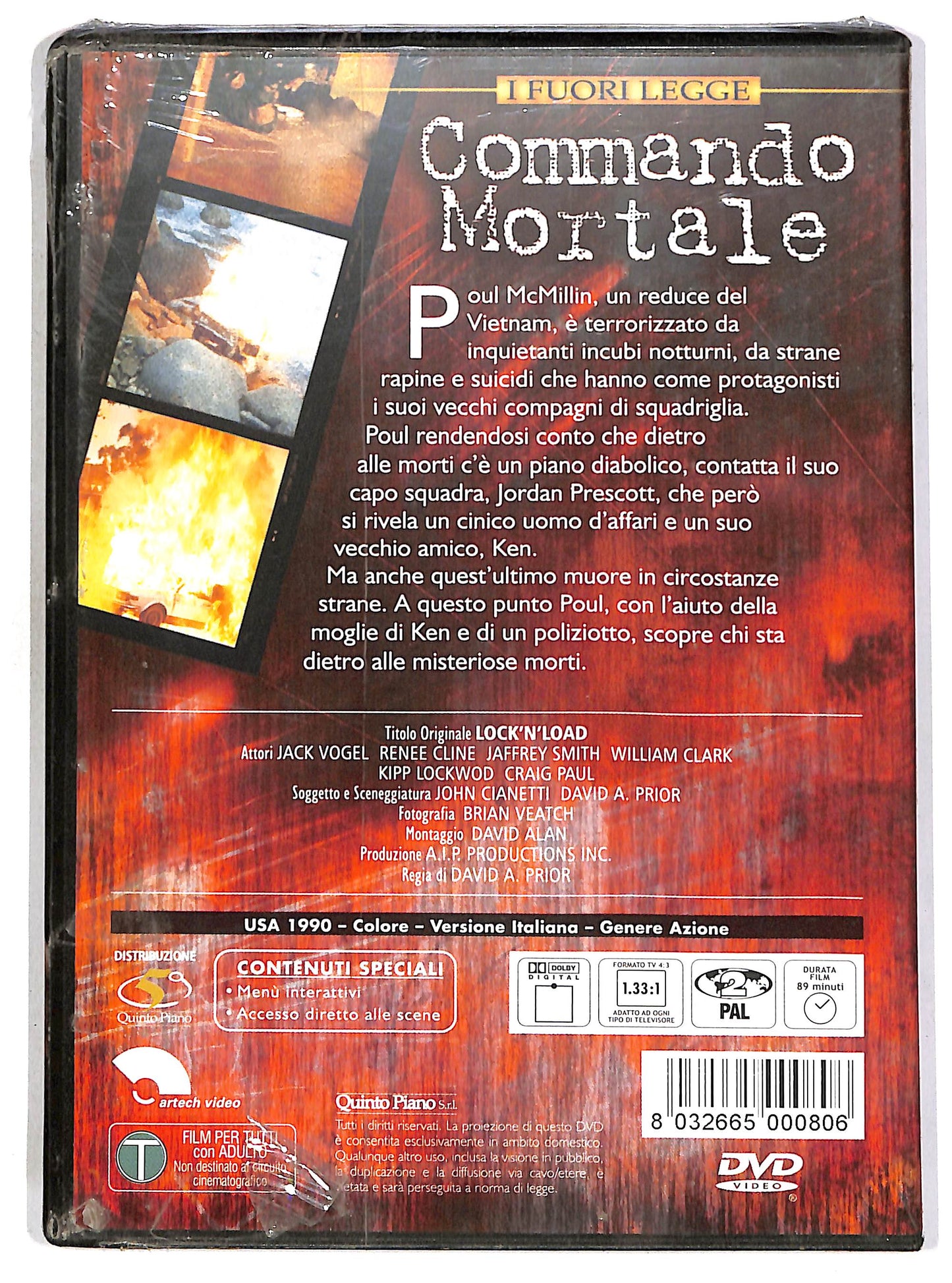 EBOND Commando Mortale DVD D695538