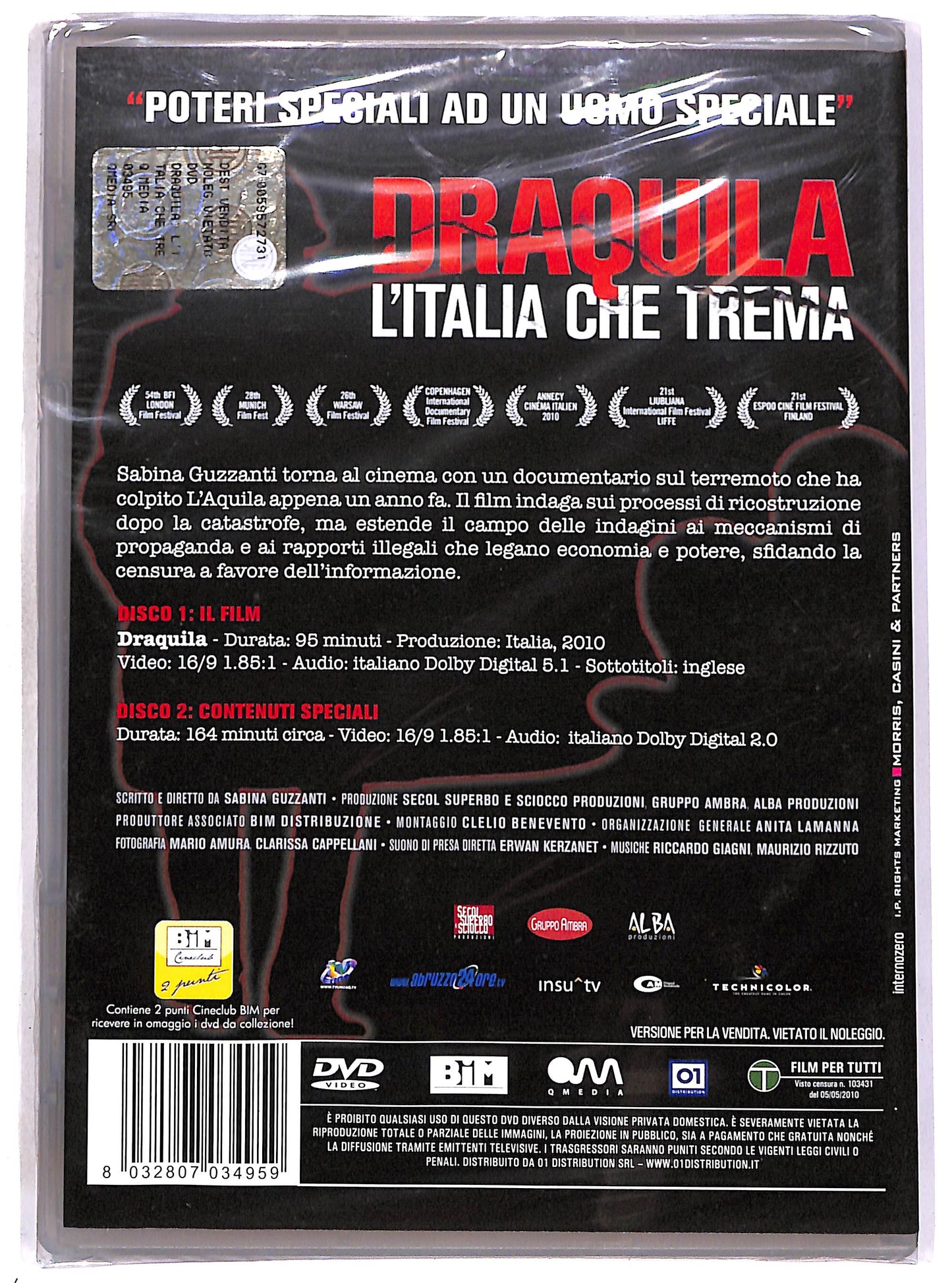 EBOND Draquila - L'Italia che trema DVD D695539