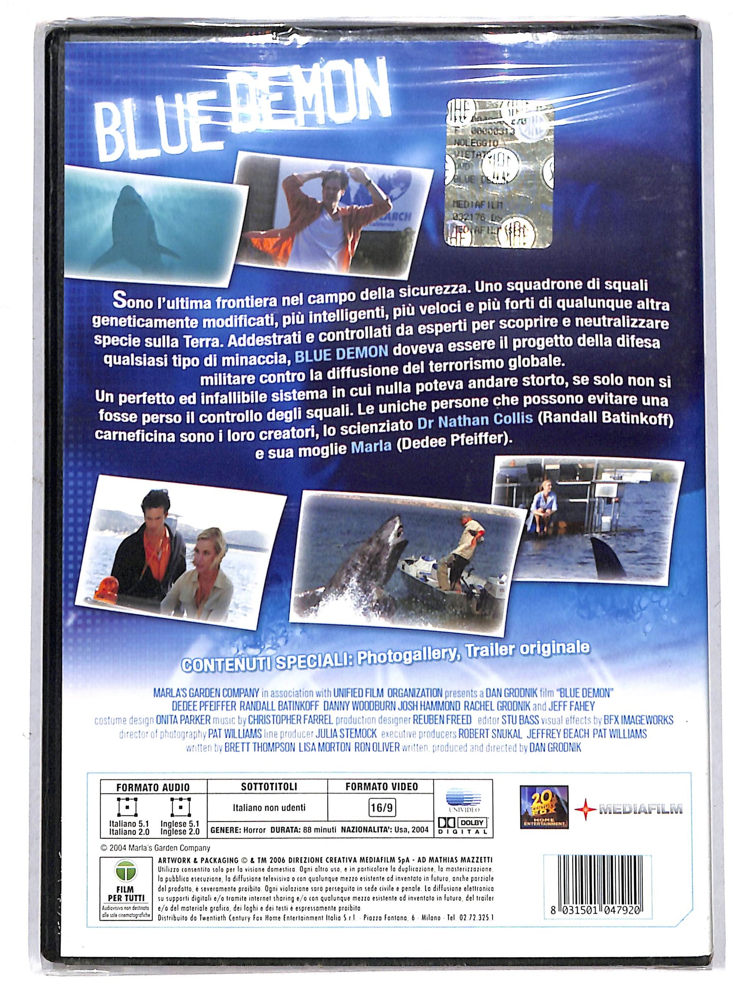 EBOND blue demon DVD D695615