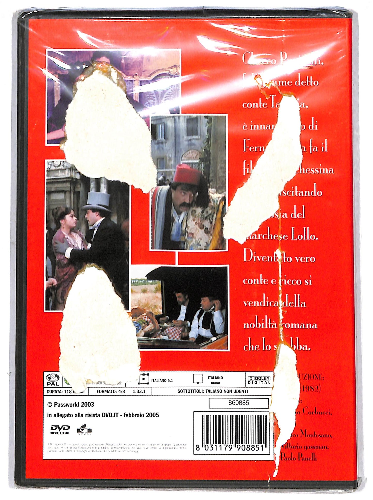 EBOND il conte tacchia DVD D695624