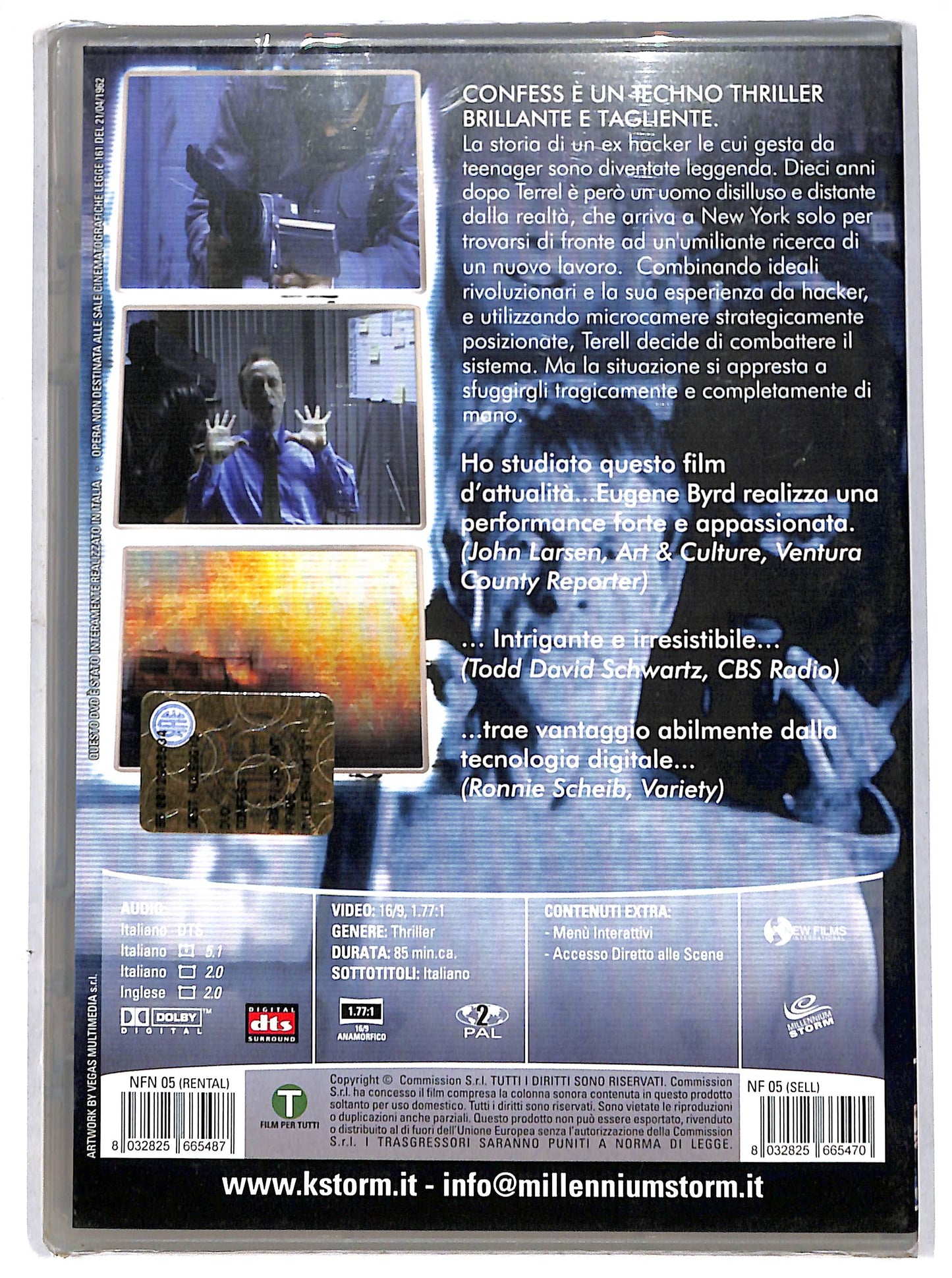 EBOND confess EDITORIALE DVD D695662