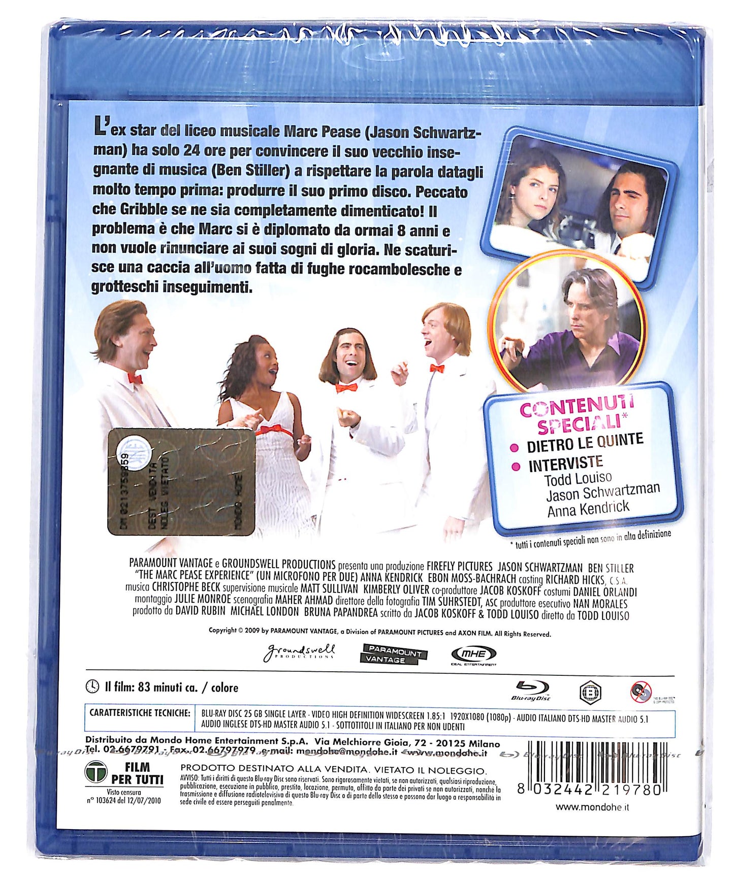EBOND Un microfono per due BLURAY D695757