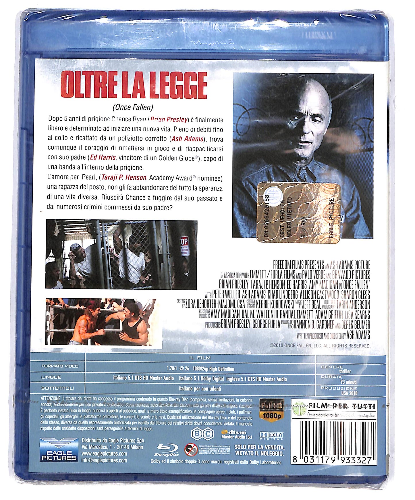 EBOND Oltre la Legge BLURAY D695765
